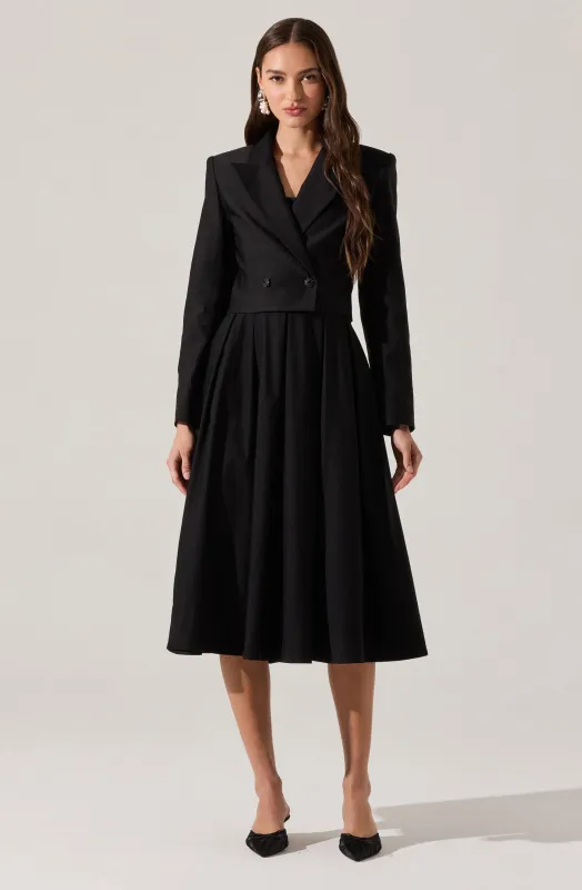 Leotie Cropped Blazer sold by Astr