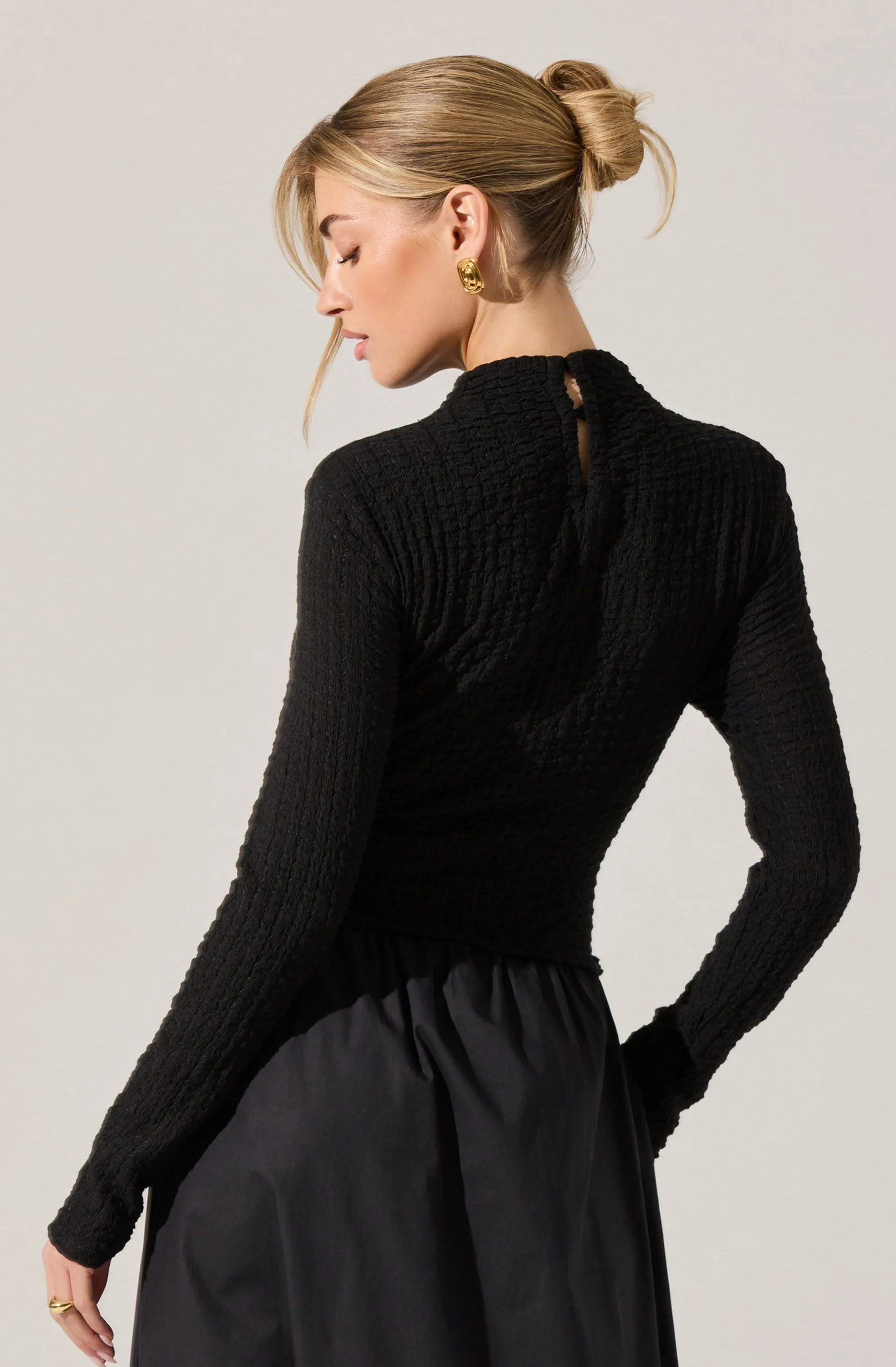 Kearney Mixed Media Midi Dress sold by Astr product image thumbnail 3