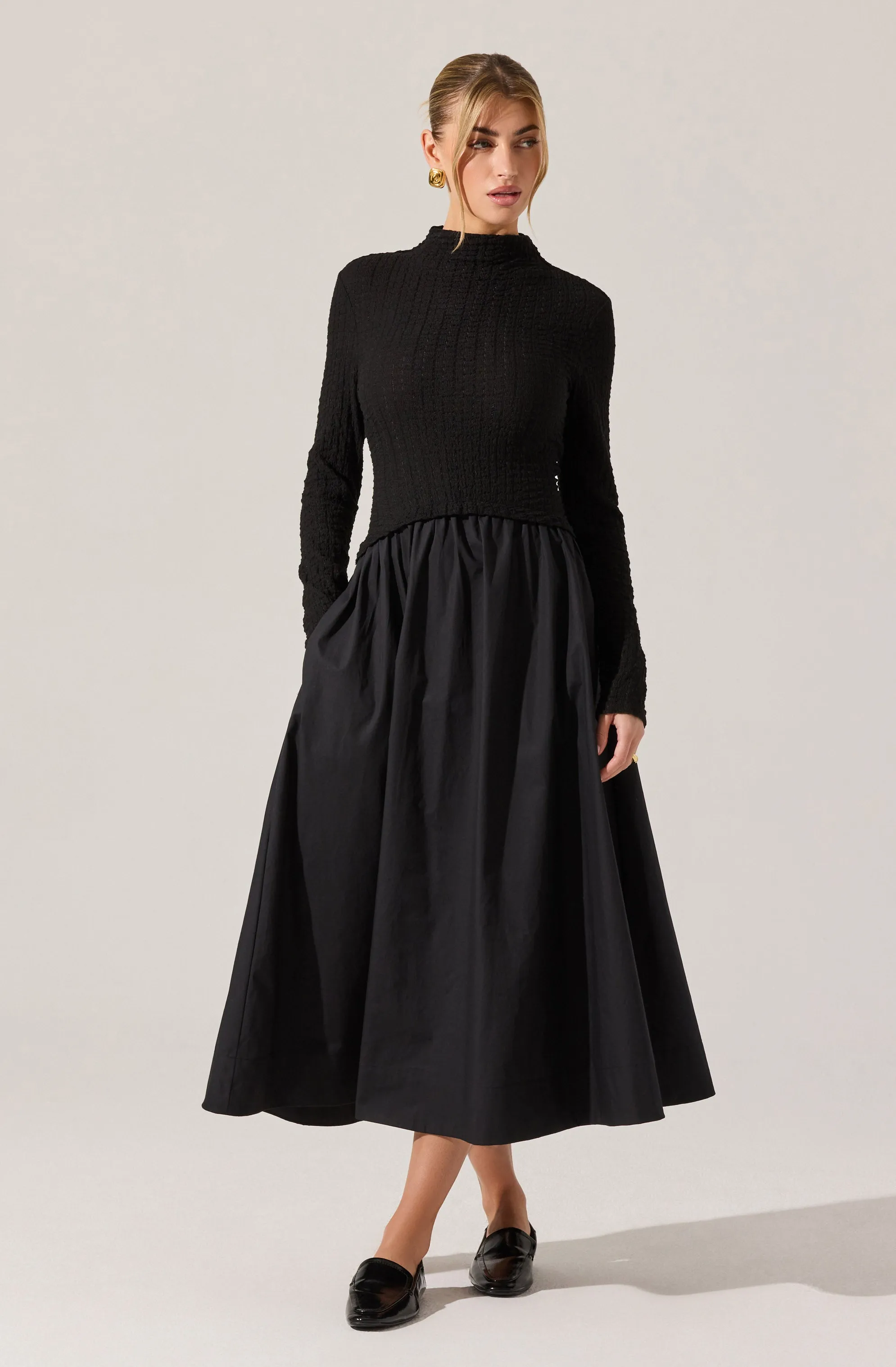 Kearney Mixed Media Midi Dress sold by Astr product image thumbnail 5