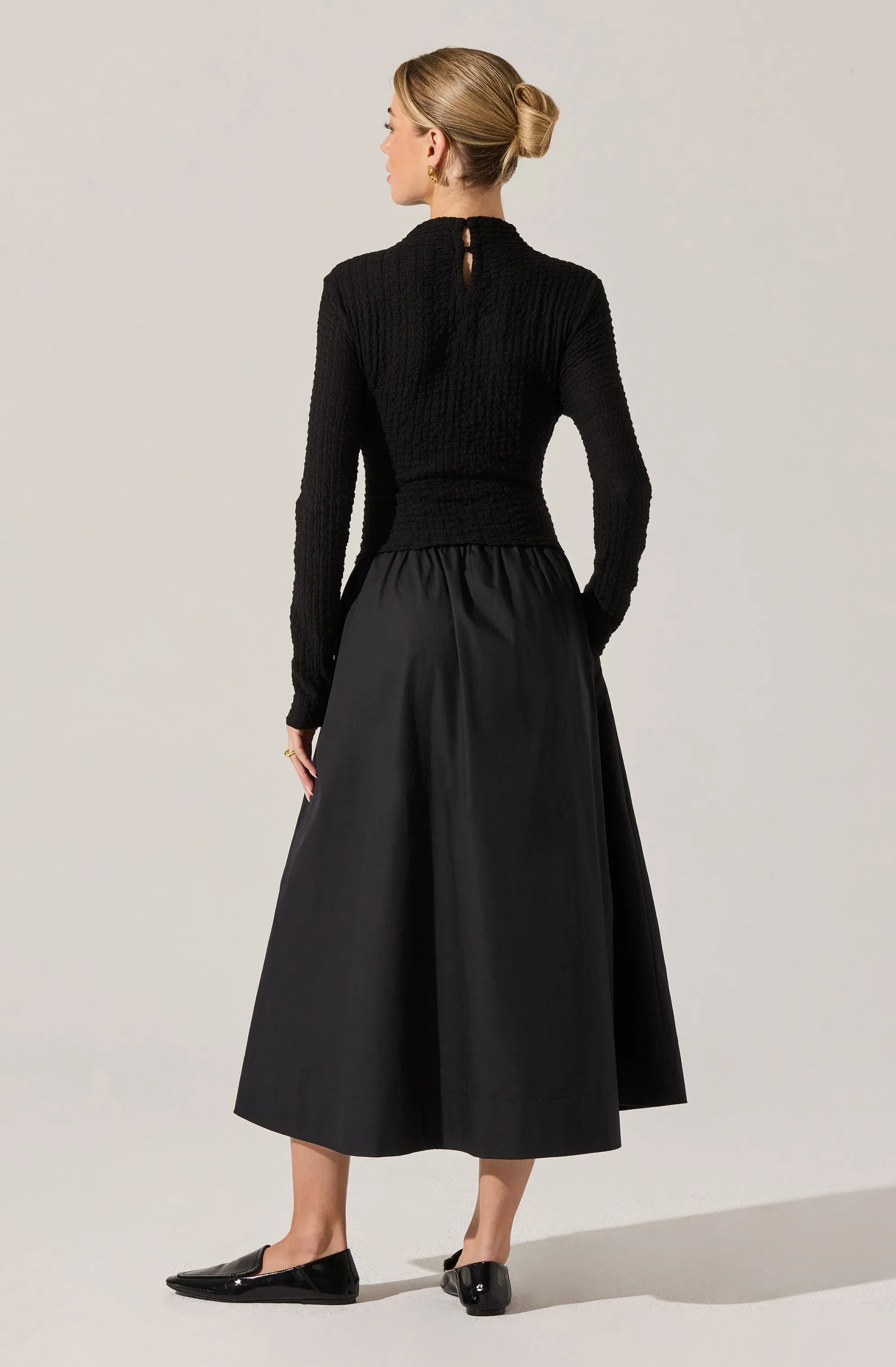 Kearney Mixed Media Midi Dress sold by Astr product image thumbnail 4