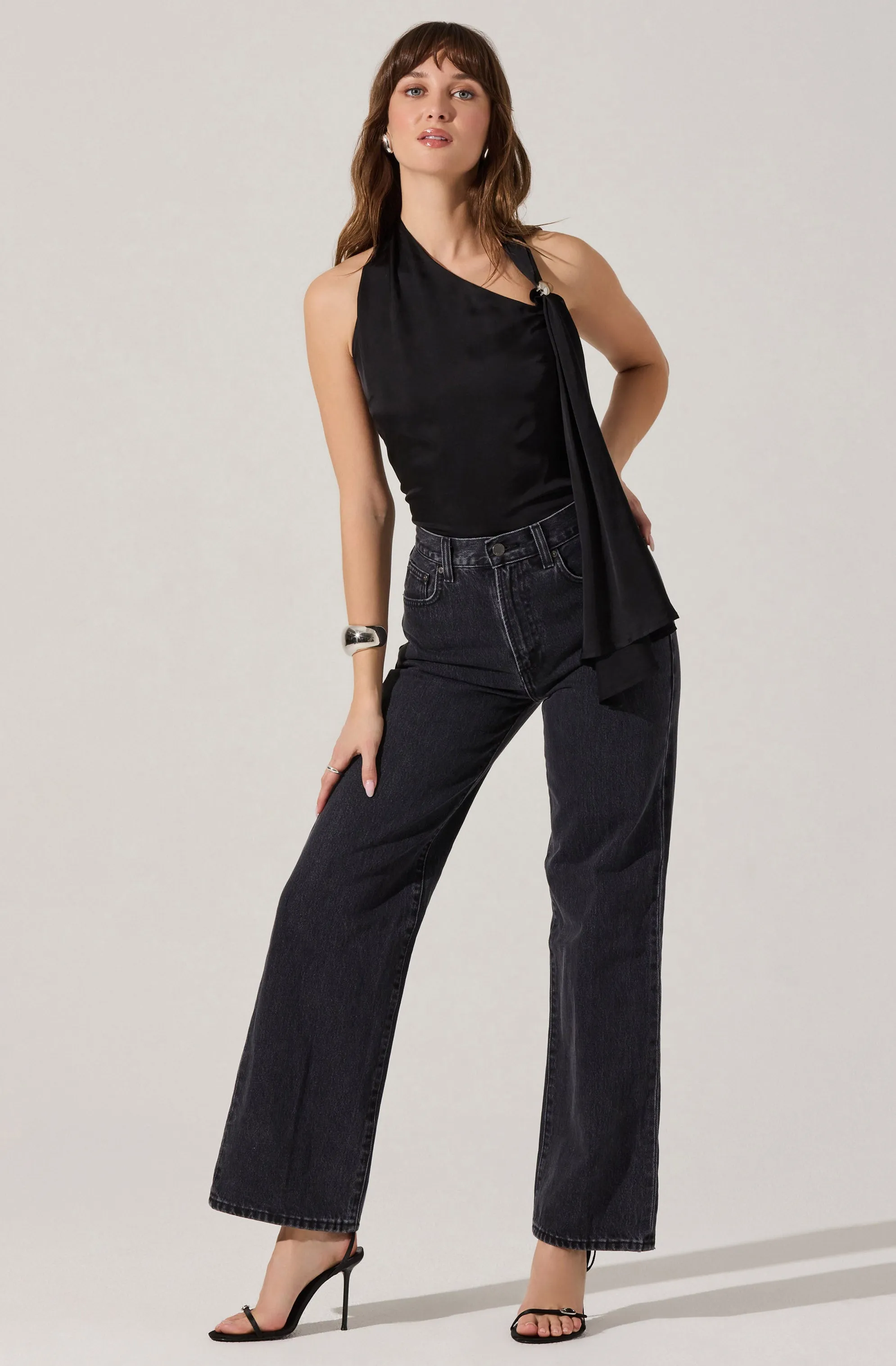 Alyx Asymmetrical Halter Top sold by Astr product image thumbnail 3