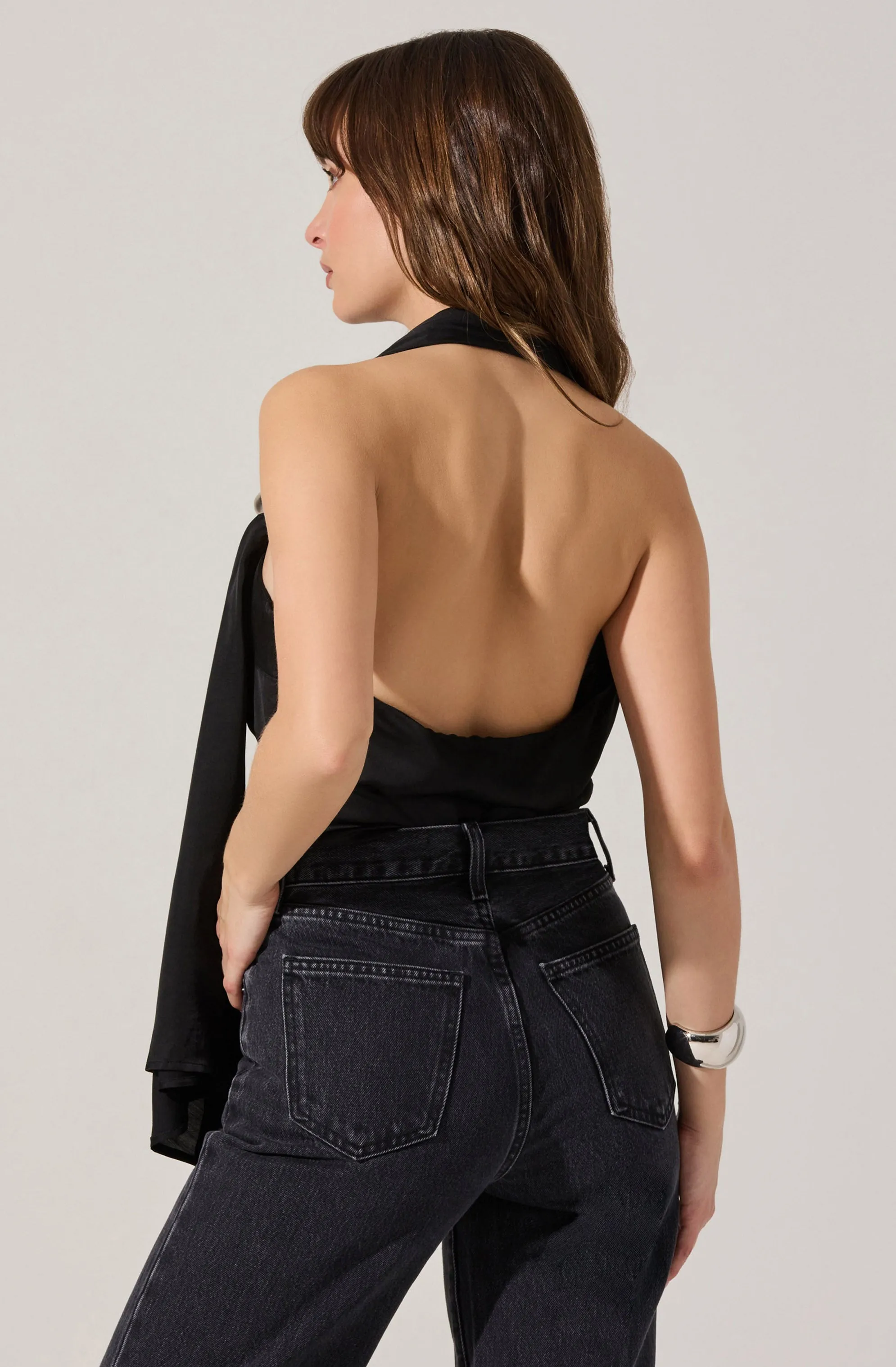 Alyx Asymmetrical Halter Top sold by Astr product image thumbnail 2