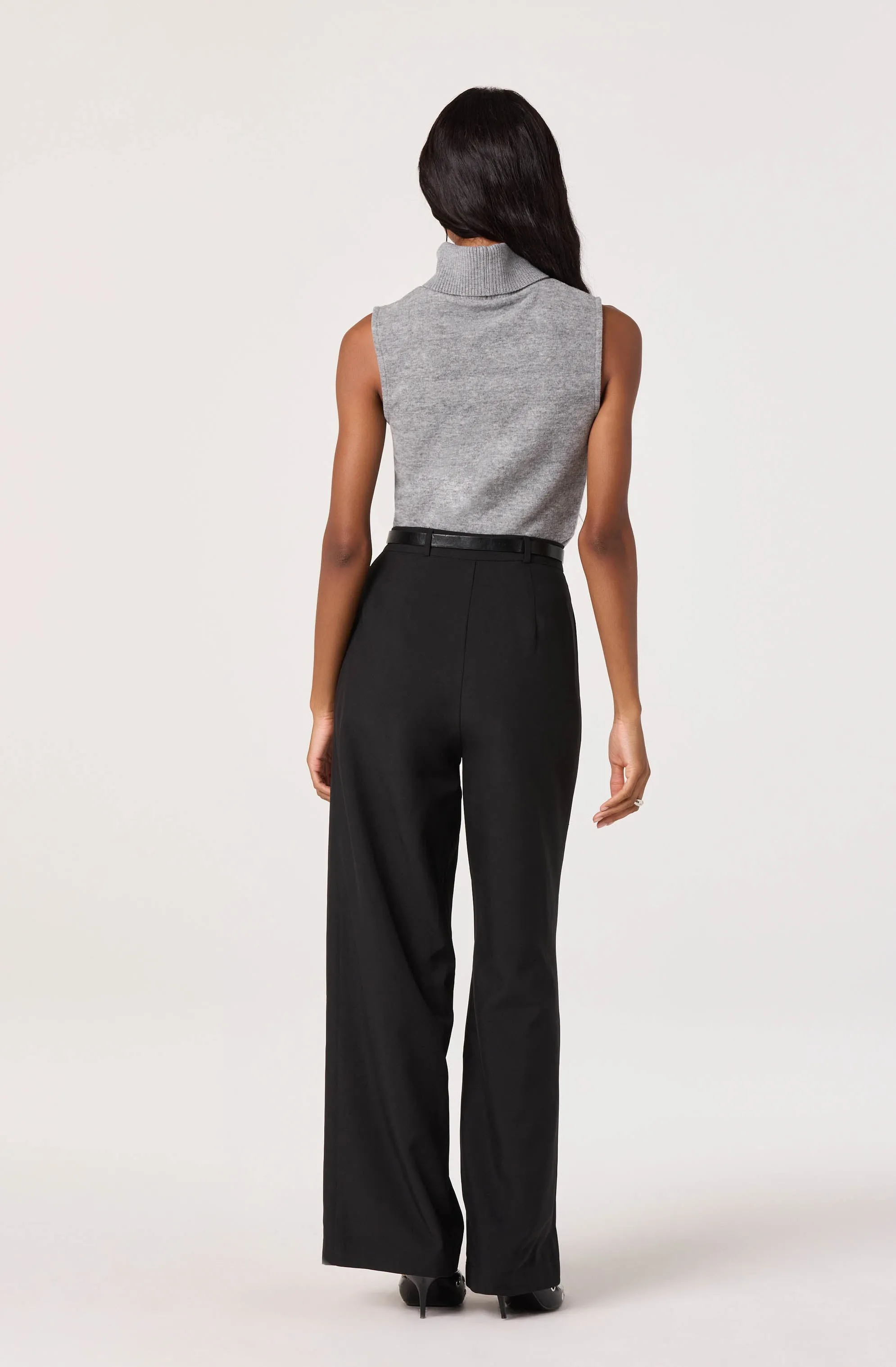 Pleated High Waist Trouser sold by Astr product image thumbnail 5