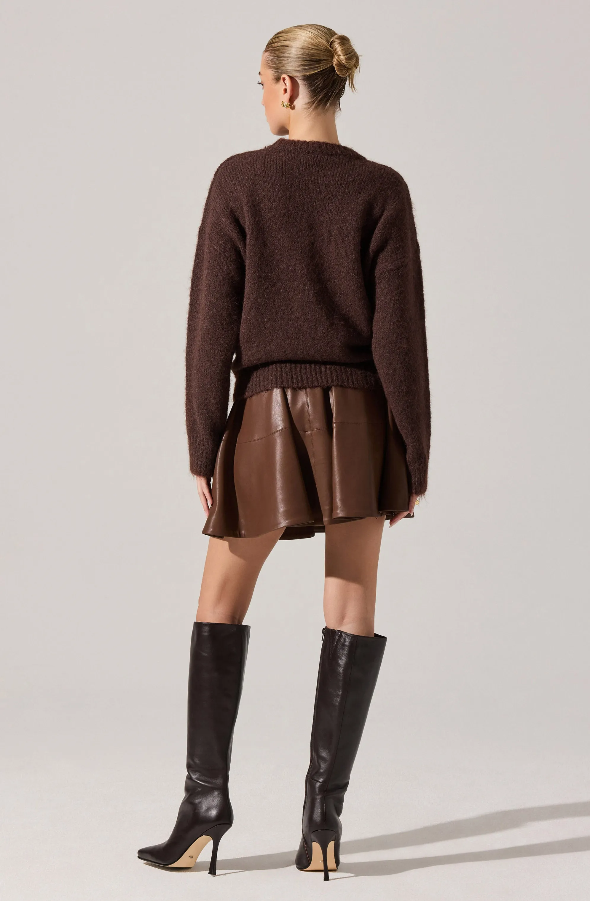 Selbie Brushed Knit Sweater sold by Astr product image thumbnail 4