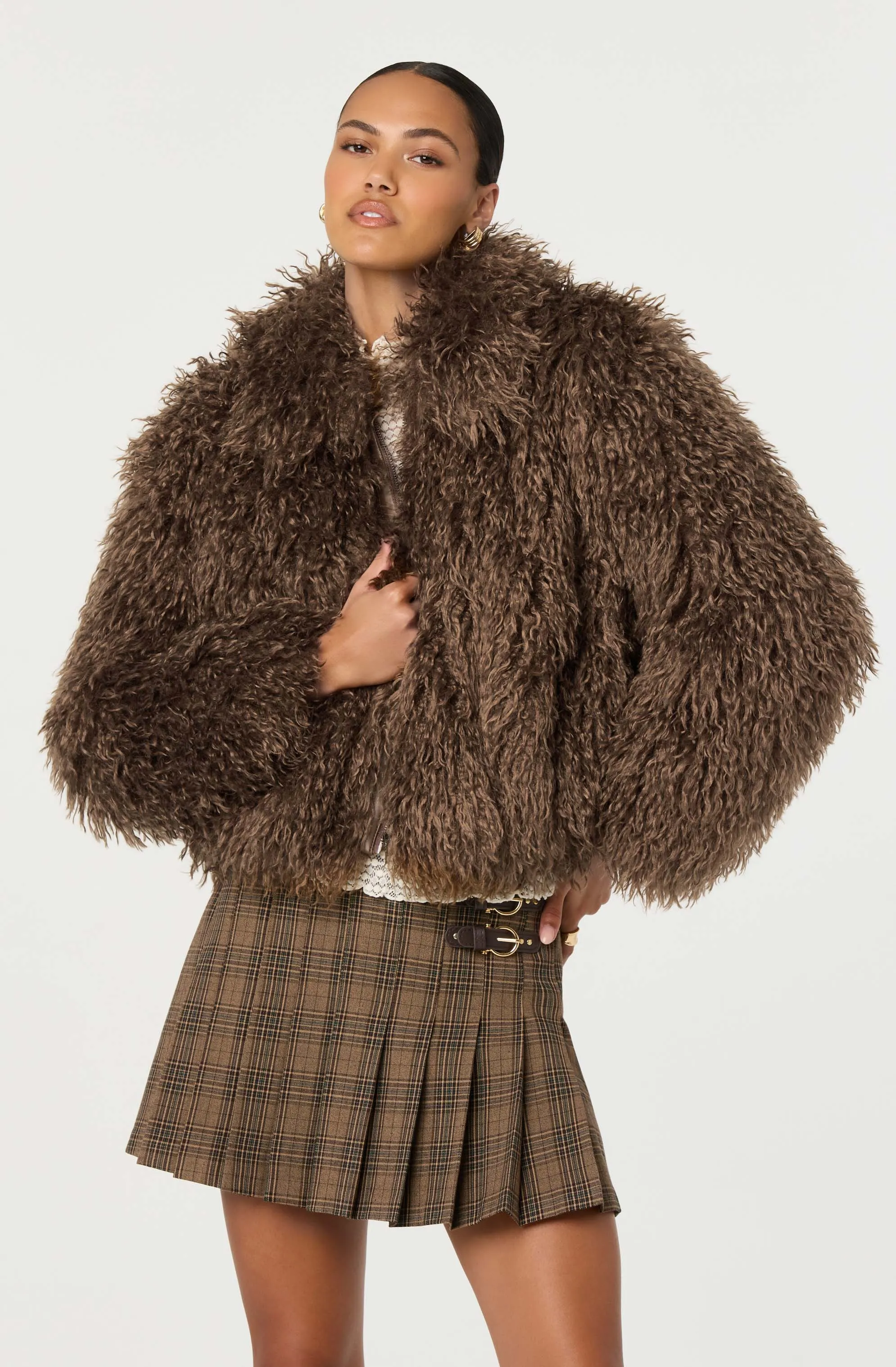 Kamrath Faux Fur Jacket sold by Astr