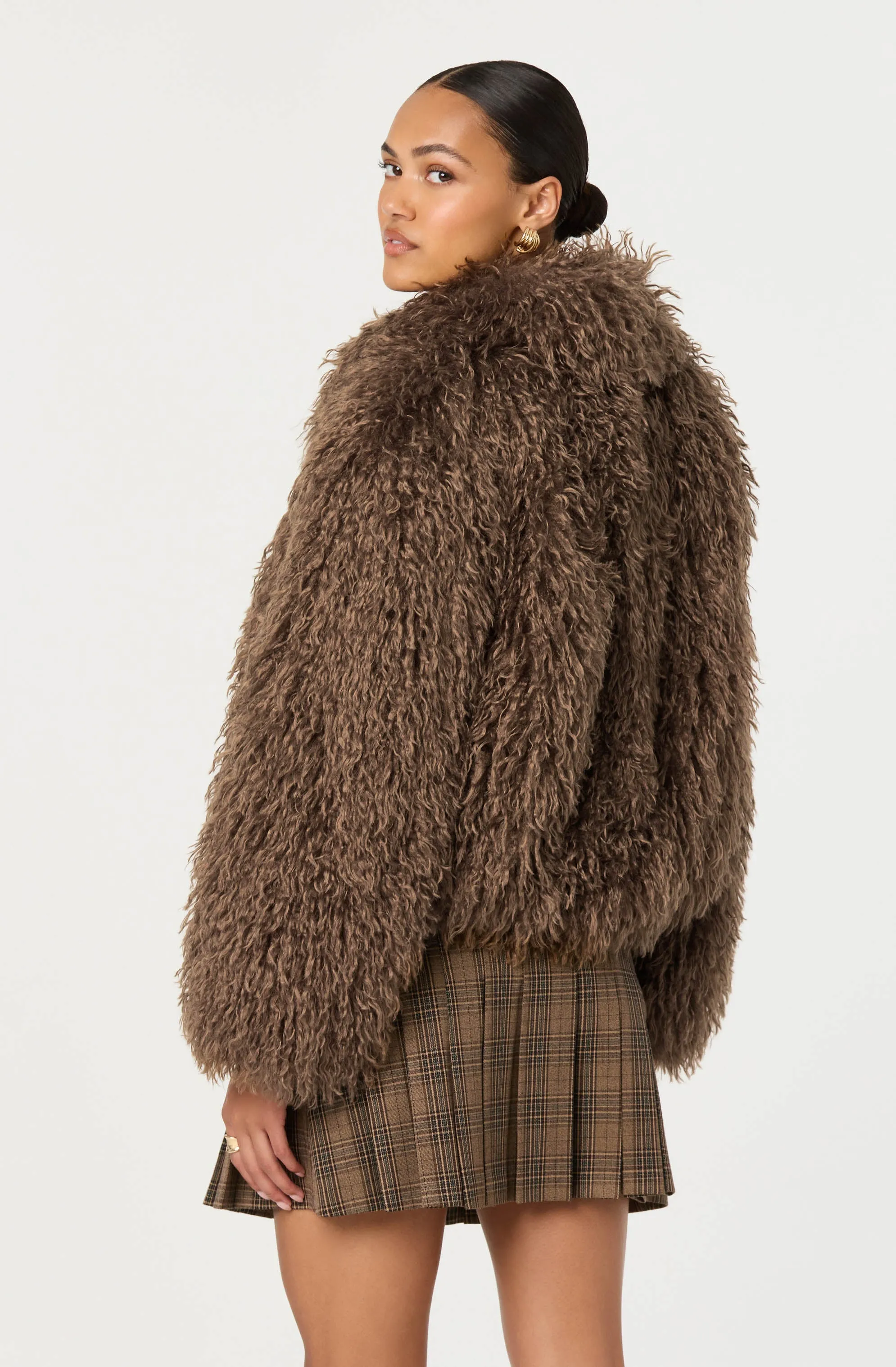 Kamrath Faux Fur Jacket sold by Astr product image thumbnail 3