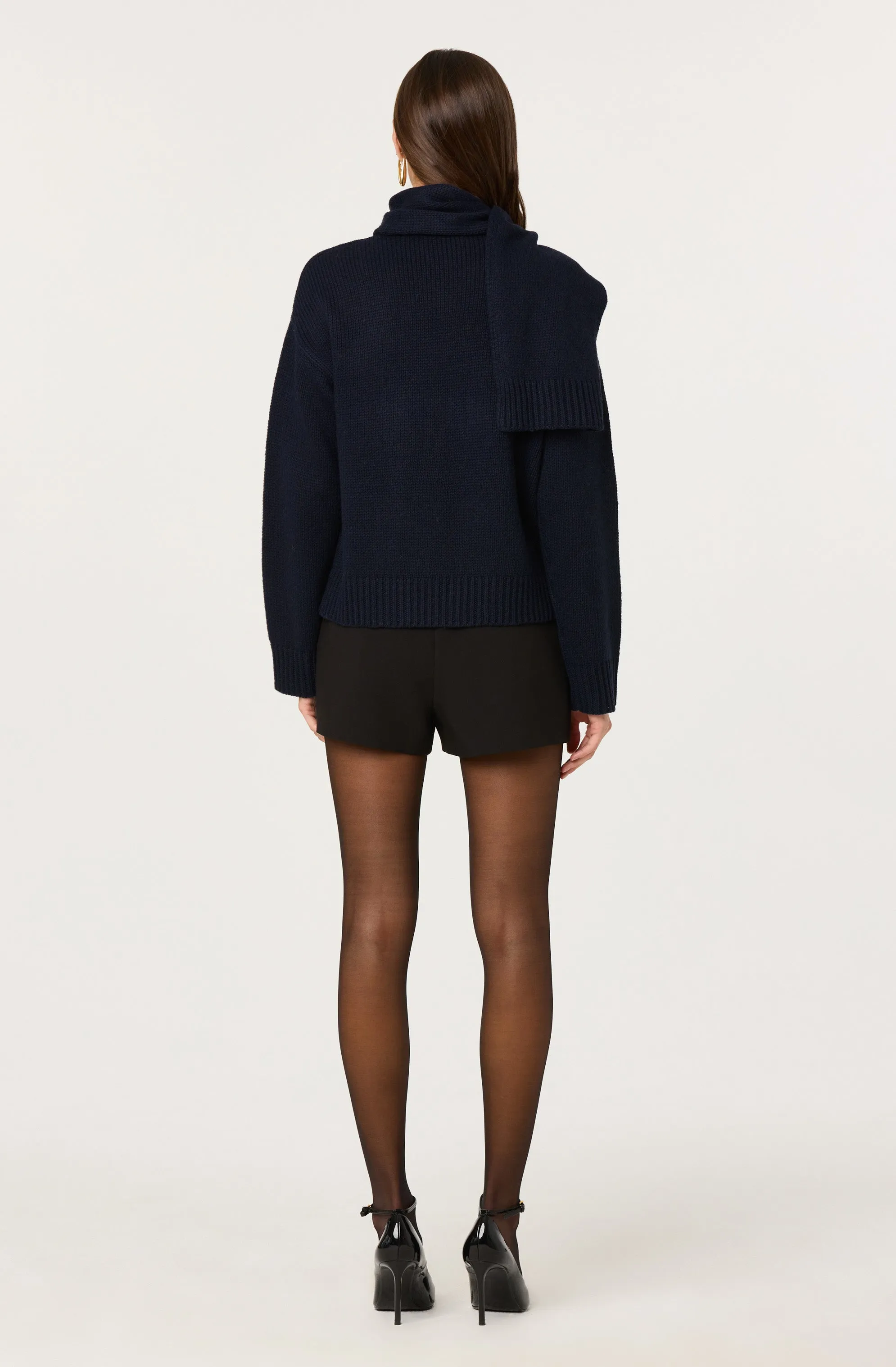 Jackeline Asymmetrical Scarf Cardigan sold by Astr product image thumbnail 4