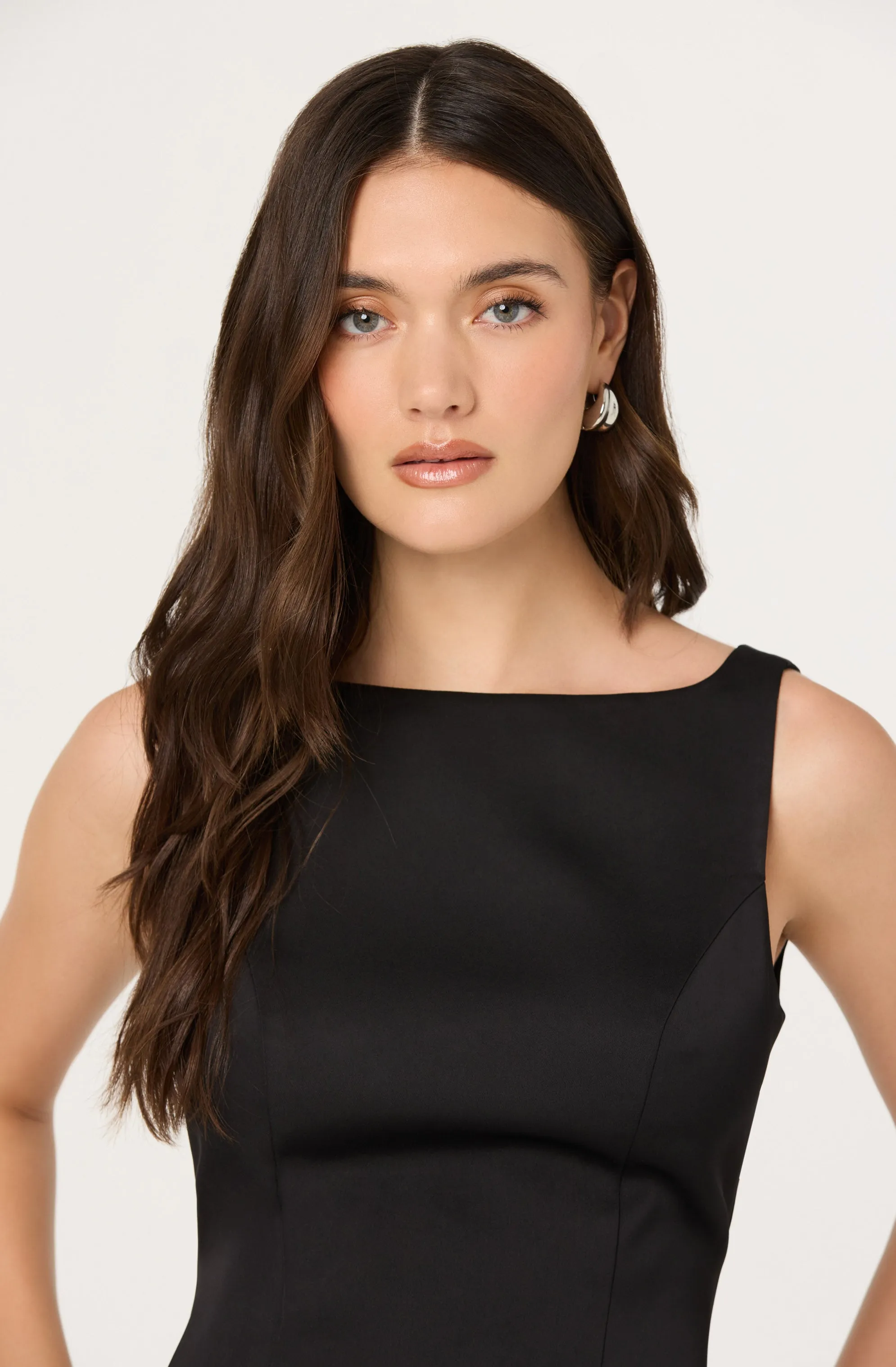 Alisanne Feather Trim Mini Dress sold by Astr product image thumbnail 4