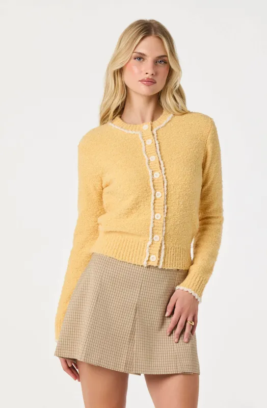 Wide Pleated Mini Skirt sold by Astr