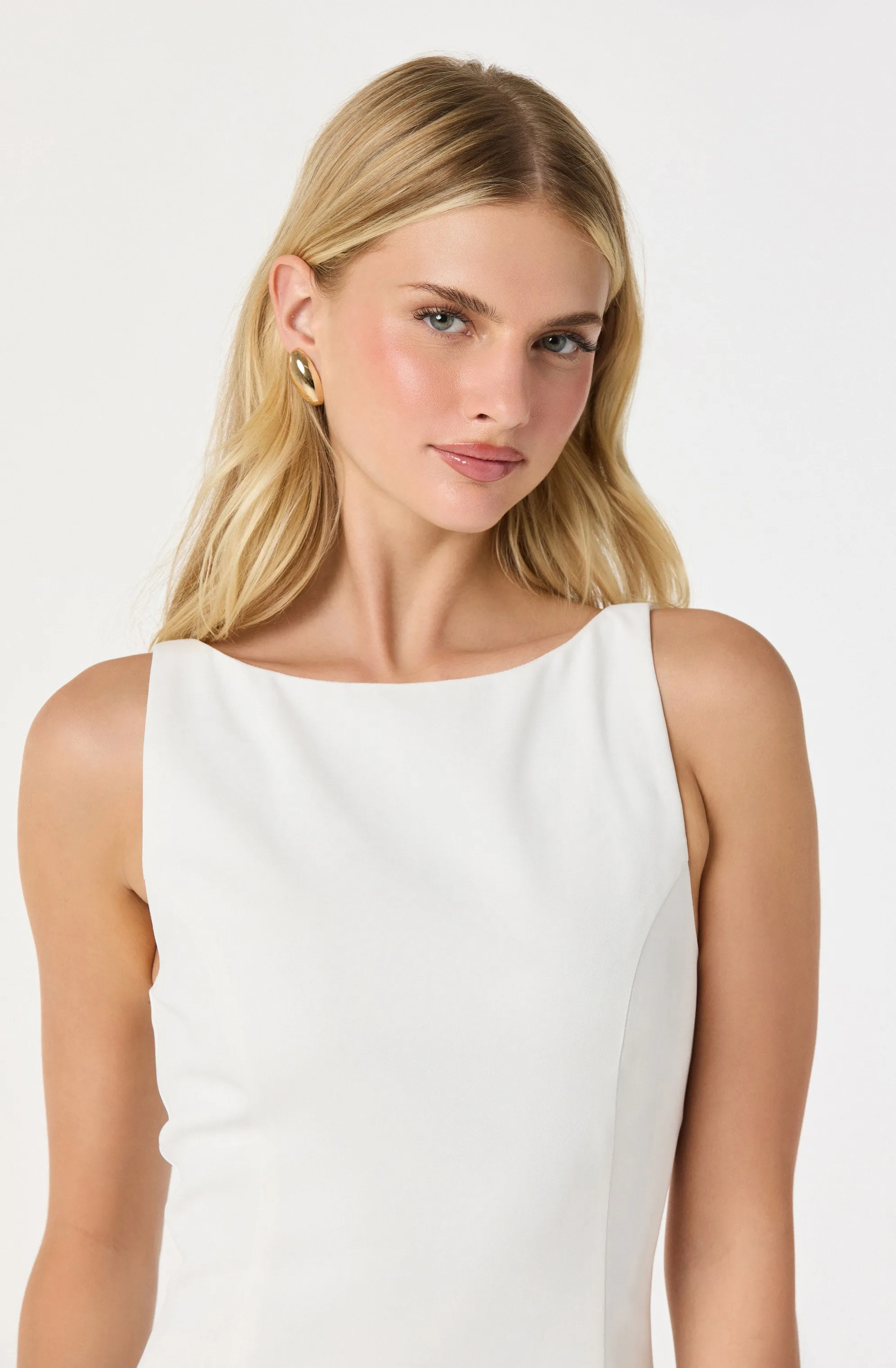 Elexis Ruffle Hem Mini Dress sold by Astr product image thumbnail 5