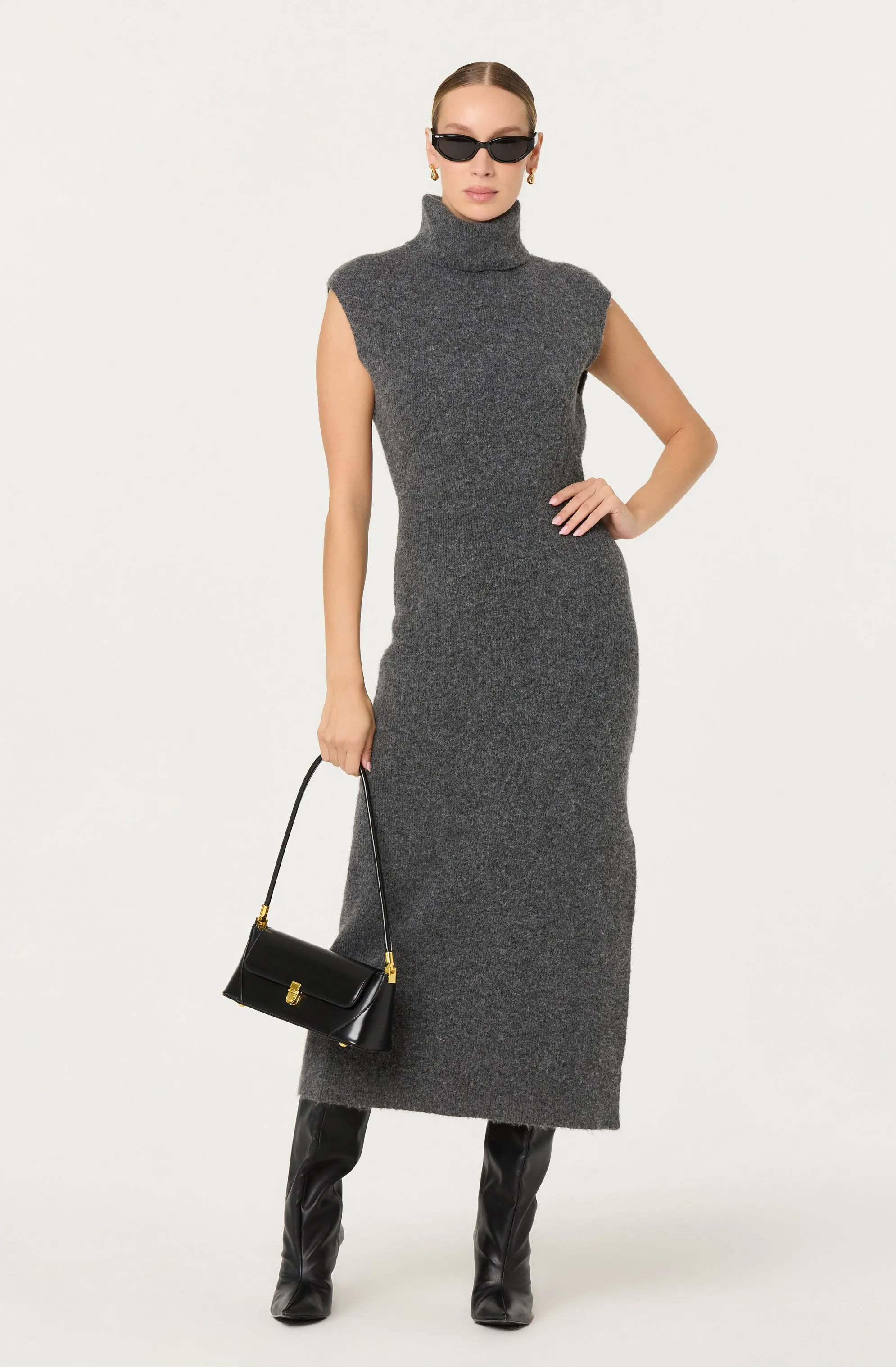 Roxanna Turtleneck Sweater Maxi Dress sold by Astr product image thumbnail 2