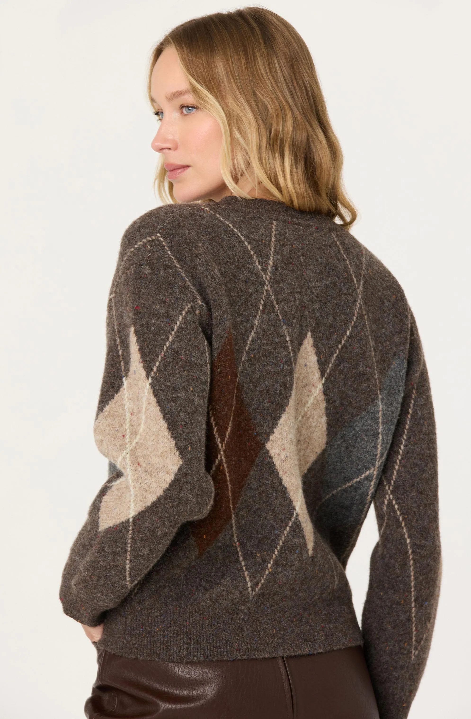 Terri Argyle Crewneck Sweater sold by Astr product image thumbnail 4