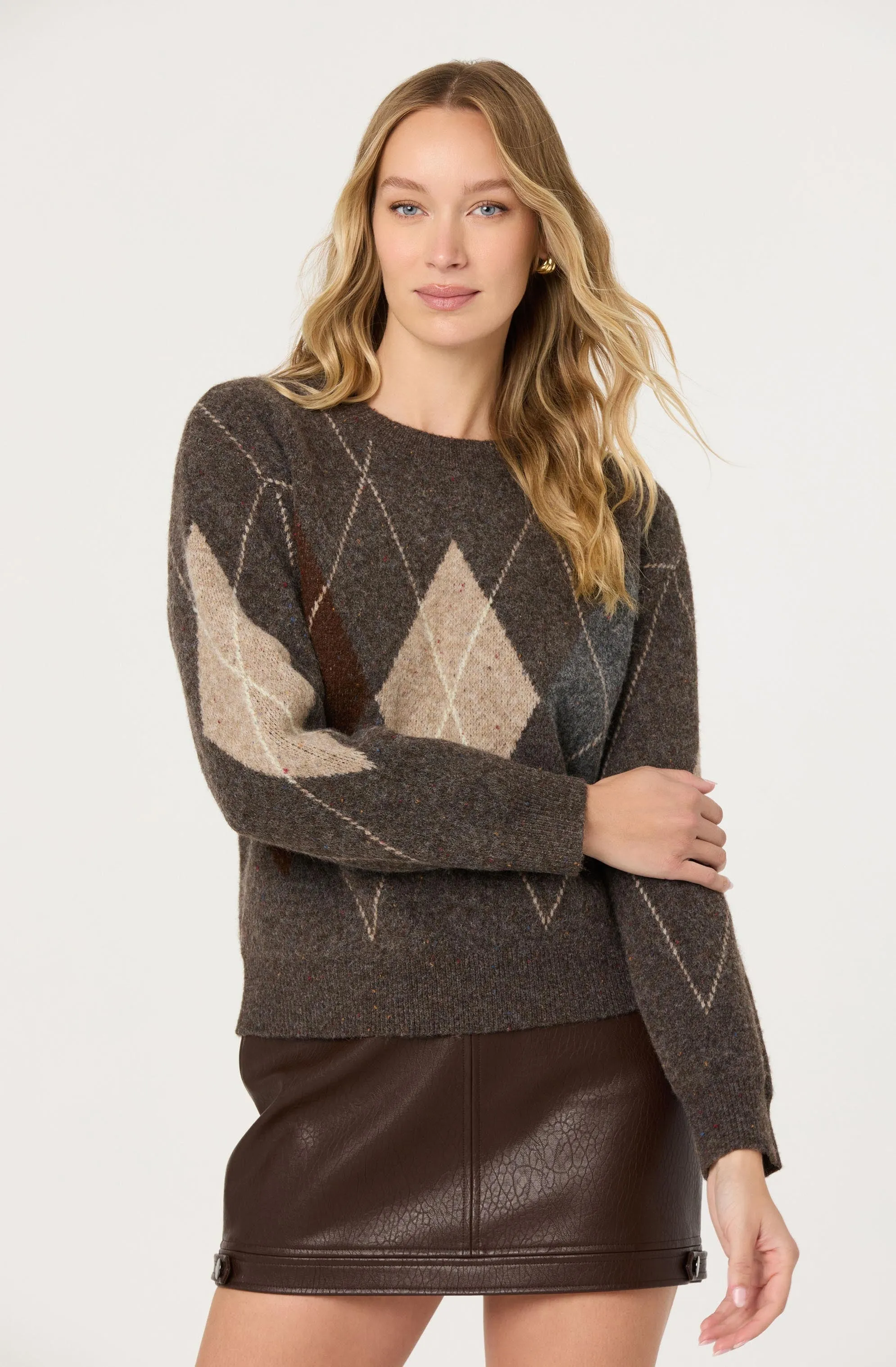 Terri Argyle Crewneck Sweater sold by Astr product image thumbnail 5
