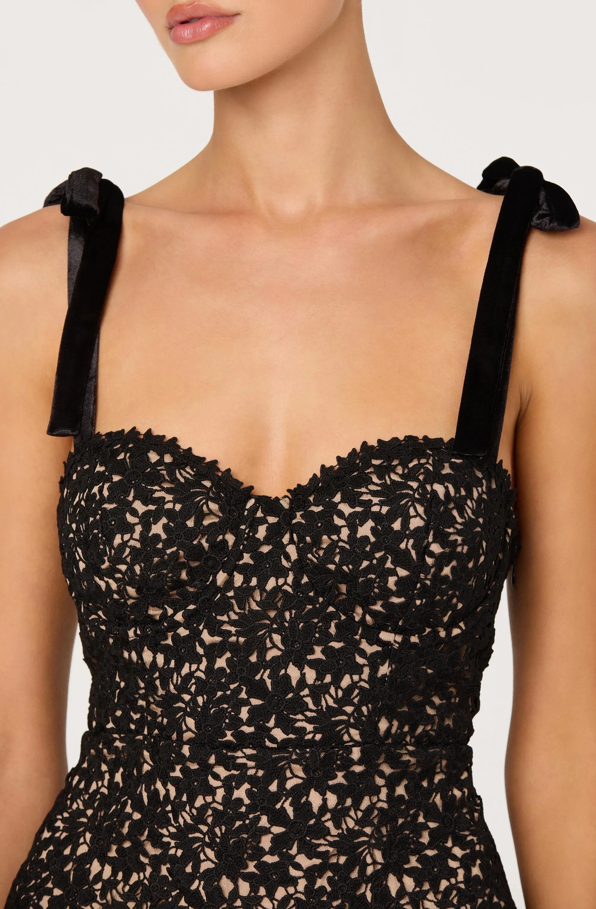 Donne Floral Lace Bustier Top sold by Astr product image thumbnail 3