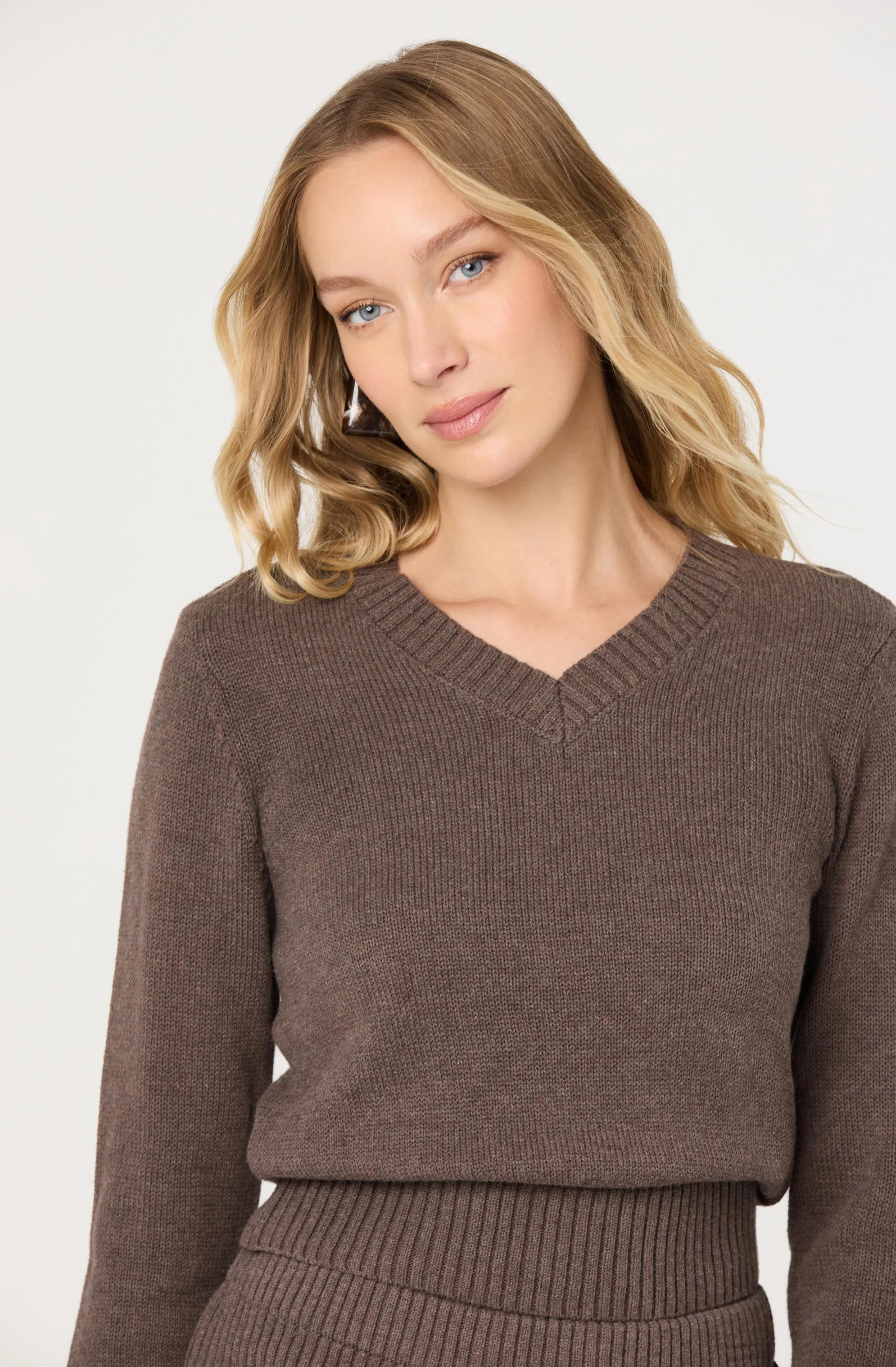 Albie V-Neck Sweater sold by Astr product image thumbnail 5