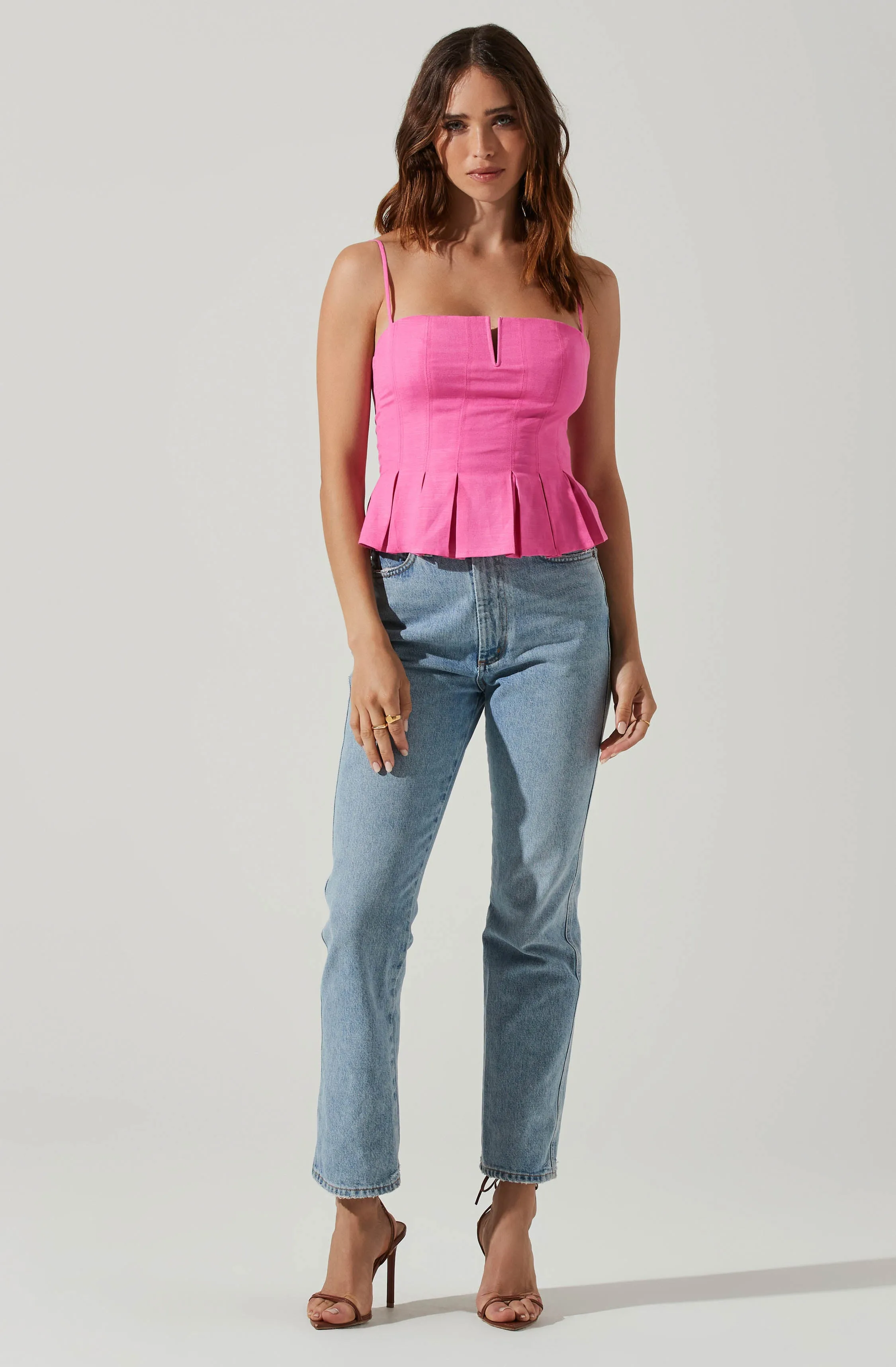 Rhoda Pleated Top sold by Astr product image thumbnail 2