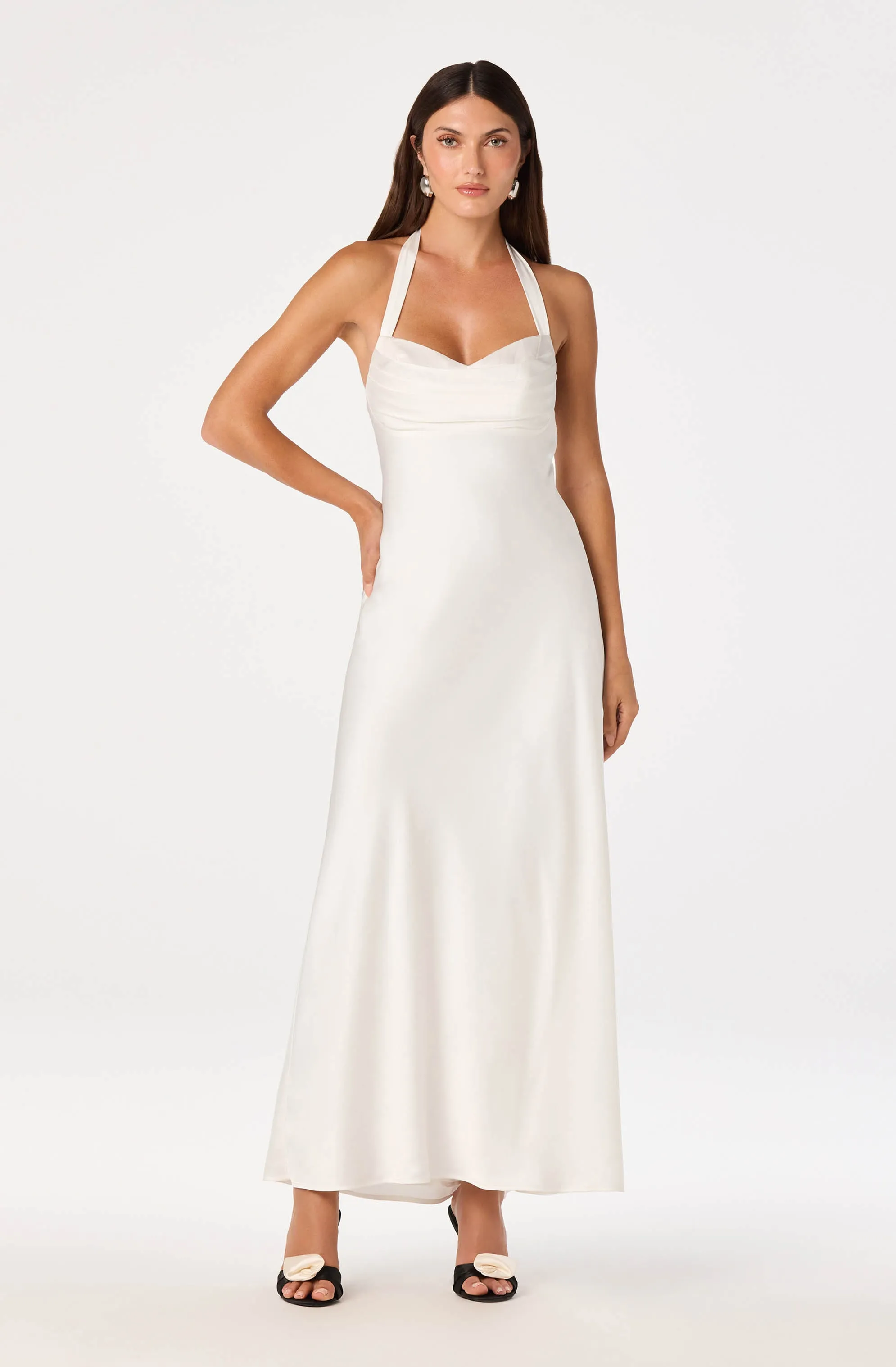 Lara Sweetheart Halter Maxi Dress sold by Astr product image thumbnail 2