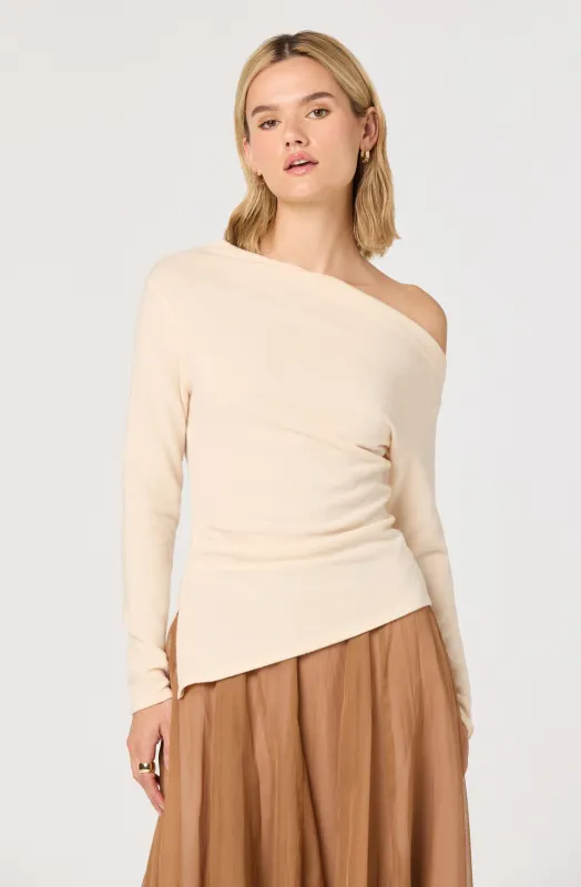 Miah Off Shoulder Top sold by Astr