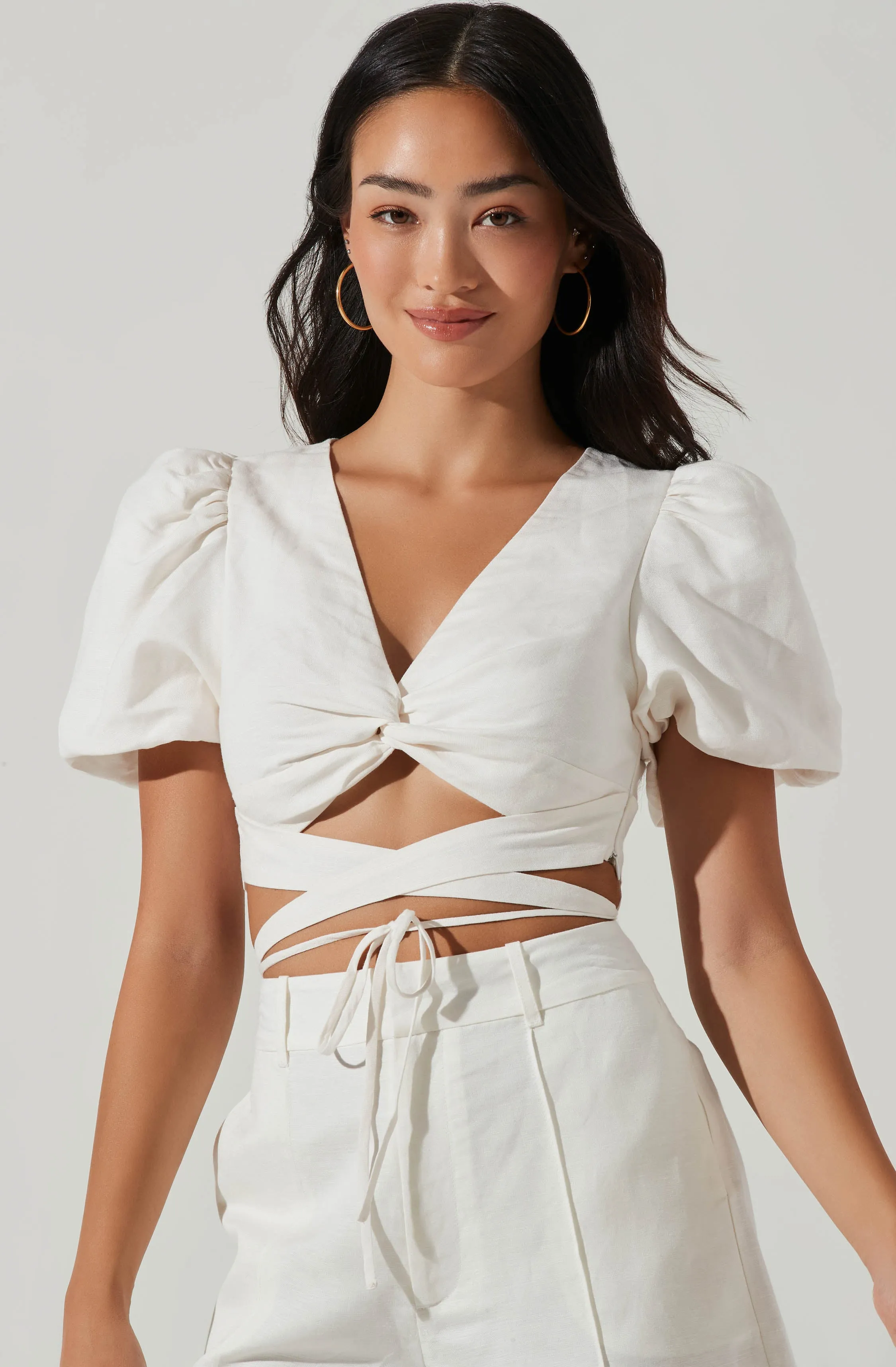 Nuria Puff Sleeve Top sold by Astr product image thumbnail 5