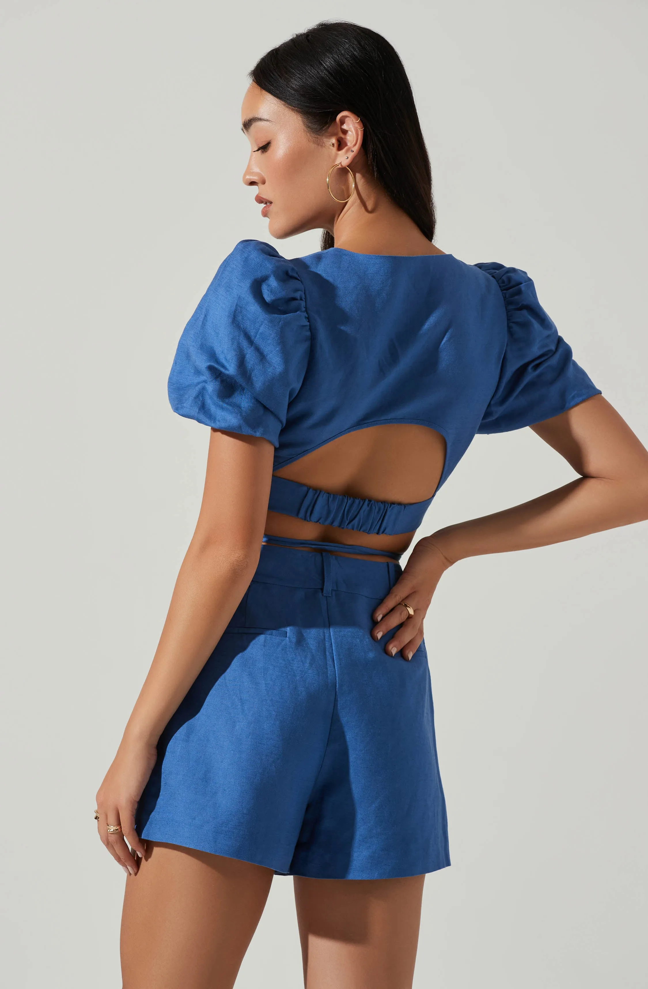 Nuria Puff Sleeve Top sold by Astr product image thumbnail 4