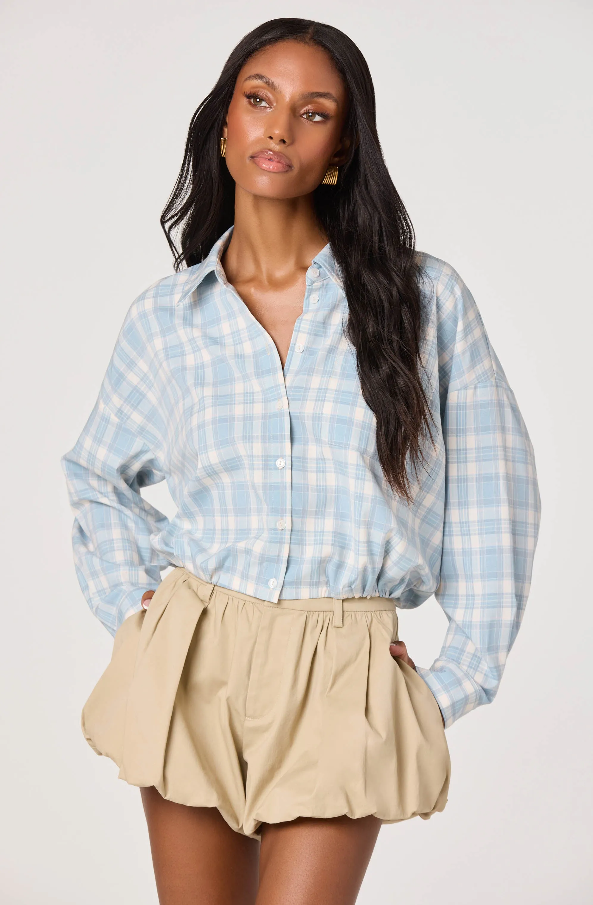 Jensen Plaid Button-Down Shirt sold by Astr product image thumbnail 5
