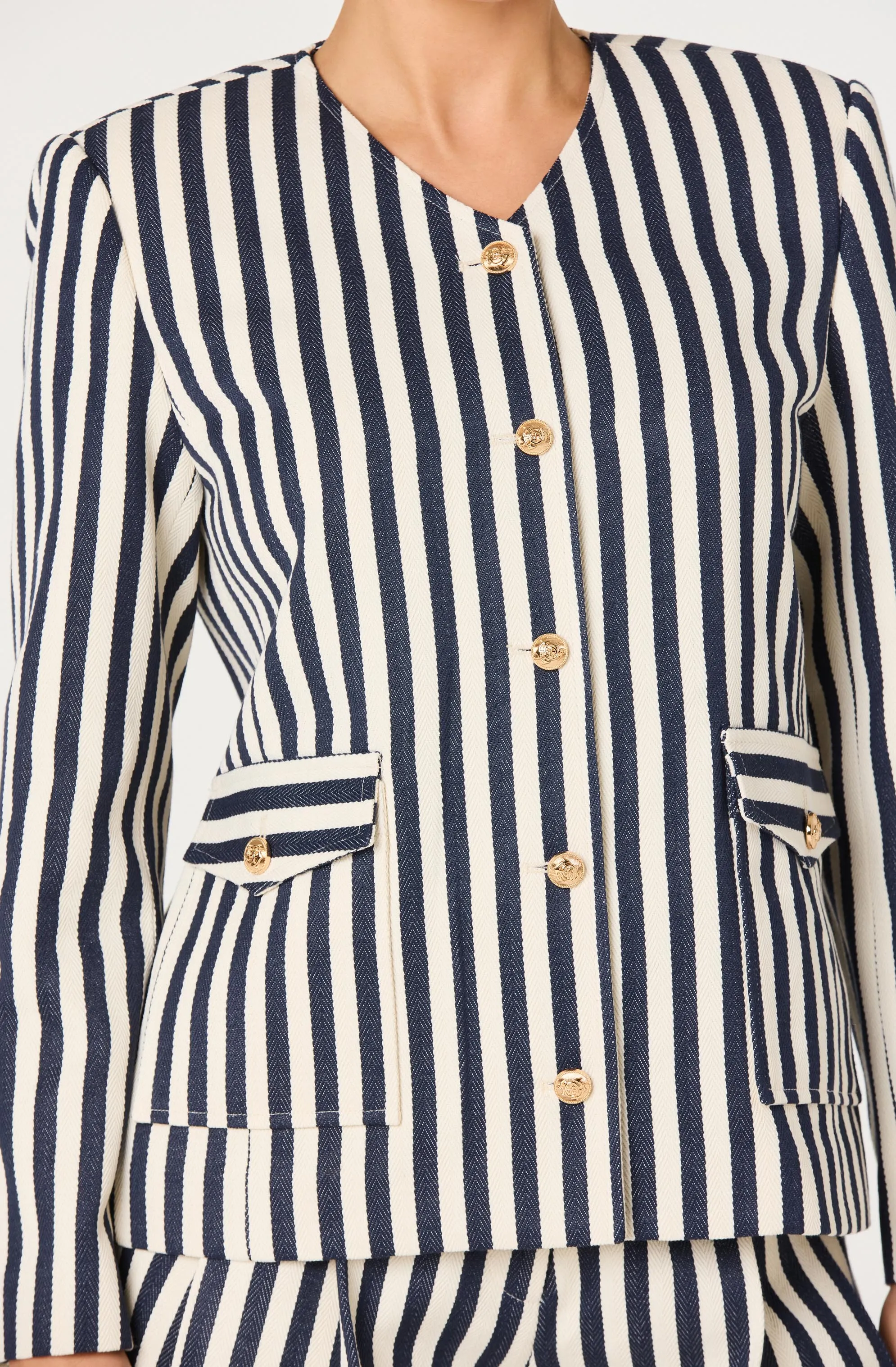 Danae Striped Blazer sold by Astr product image thumbnail 3