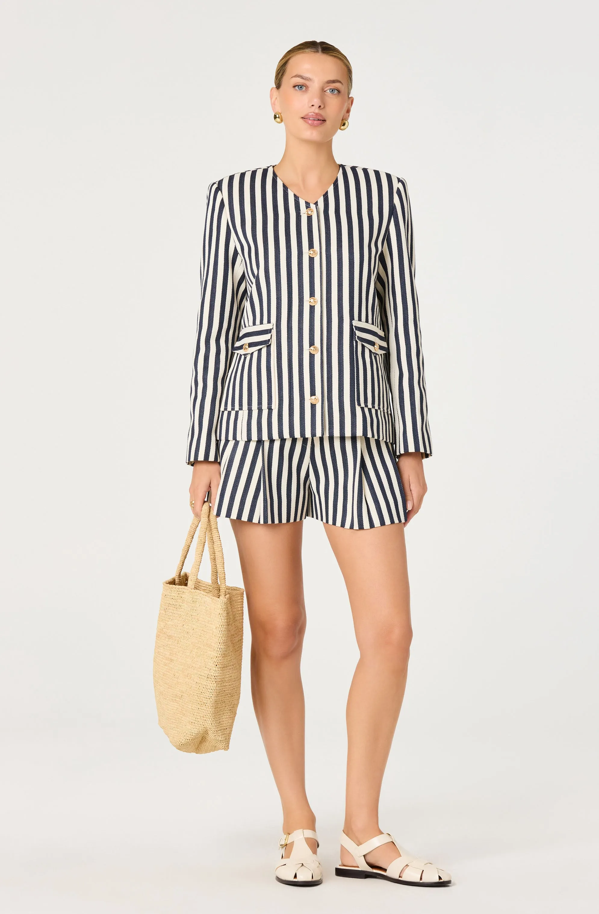 Danae Striped Blazer sold by Astr product image thumbnail 5