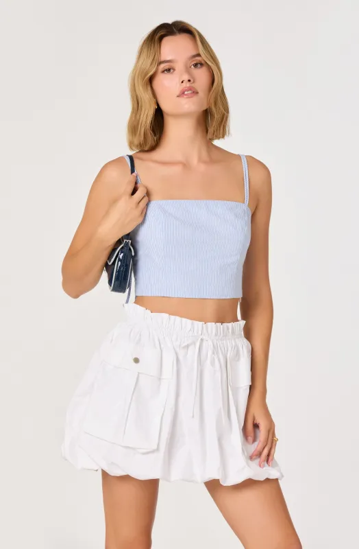 Rey Cargo Mini Skirt made by Astr