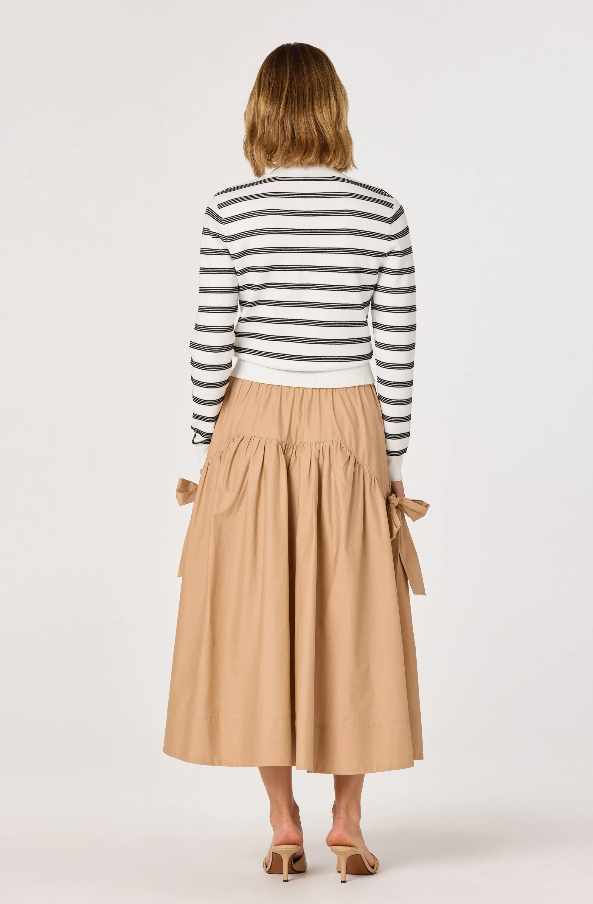 Lylah Bow Midi Skirt sold by Astr product image thumbnail 4