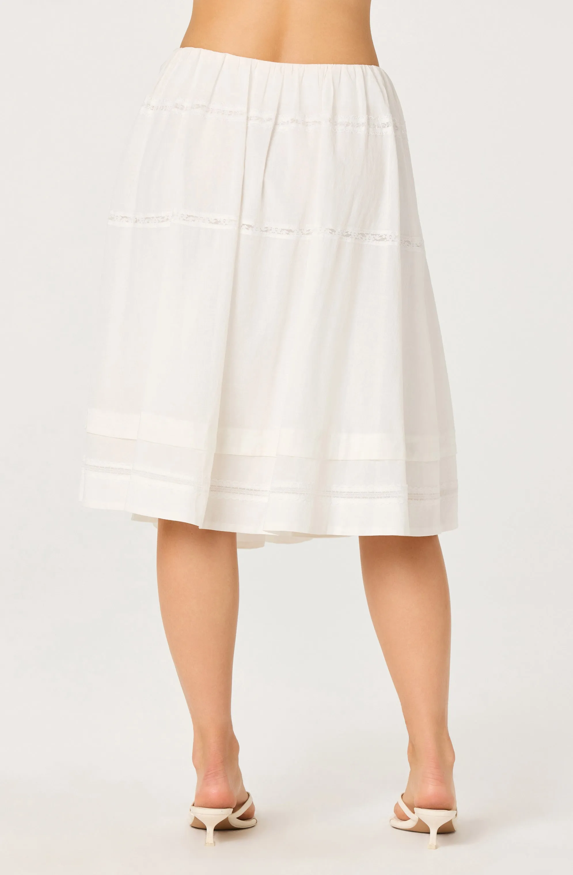 Wrenlee Embroidered Midi Skirt sold by Astr product image thumbnail 4