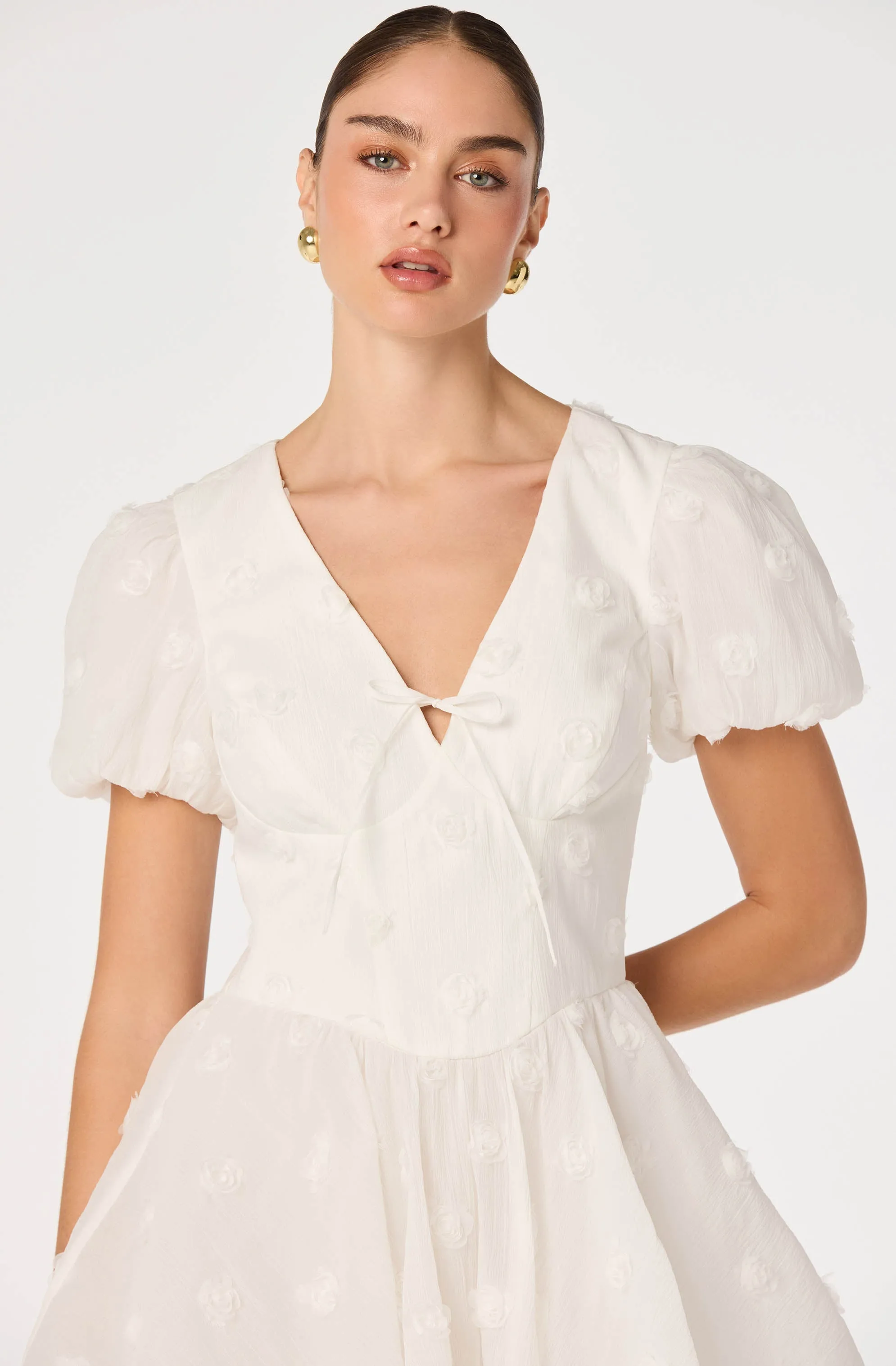 Sommer 3D Floral Mini Dress sold by Astr product image thumbnail 4