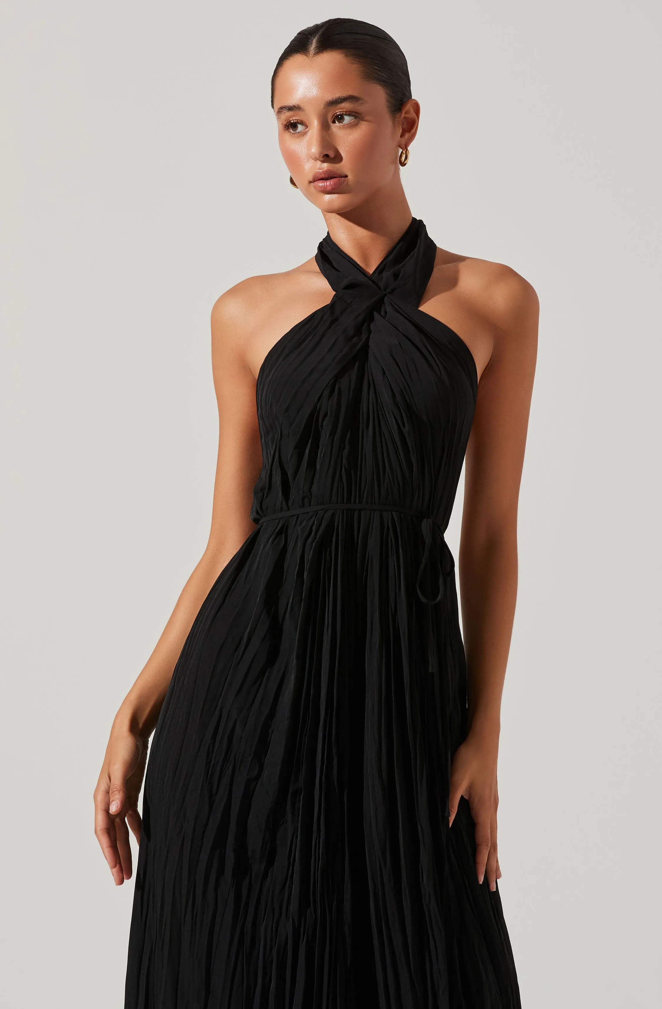 Damia Halter Wide Leg Jumpsuit sold by Astr product image thumbnail 2