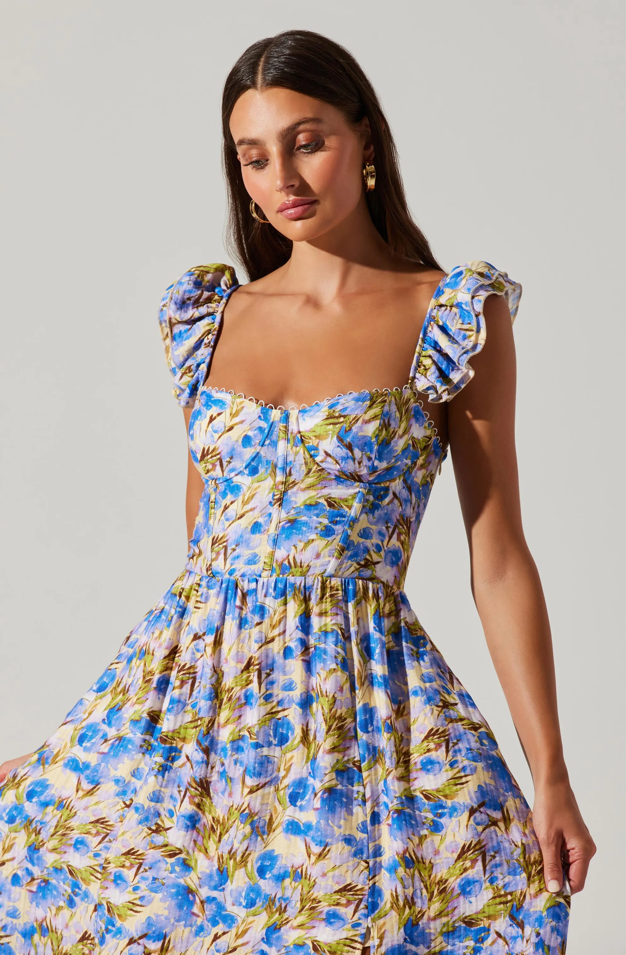 Wedelia Floral Midi Dress 4/30 sold by Astr product image thumbnail 2