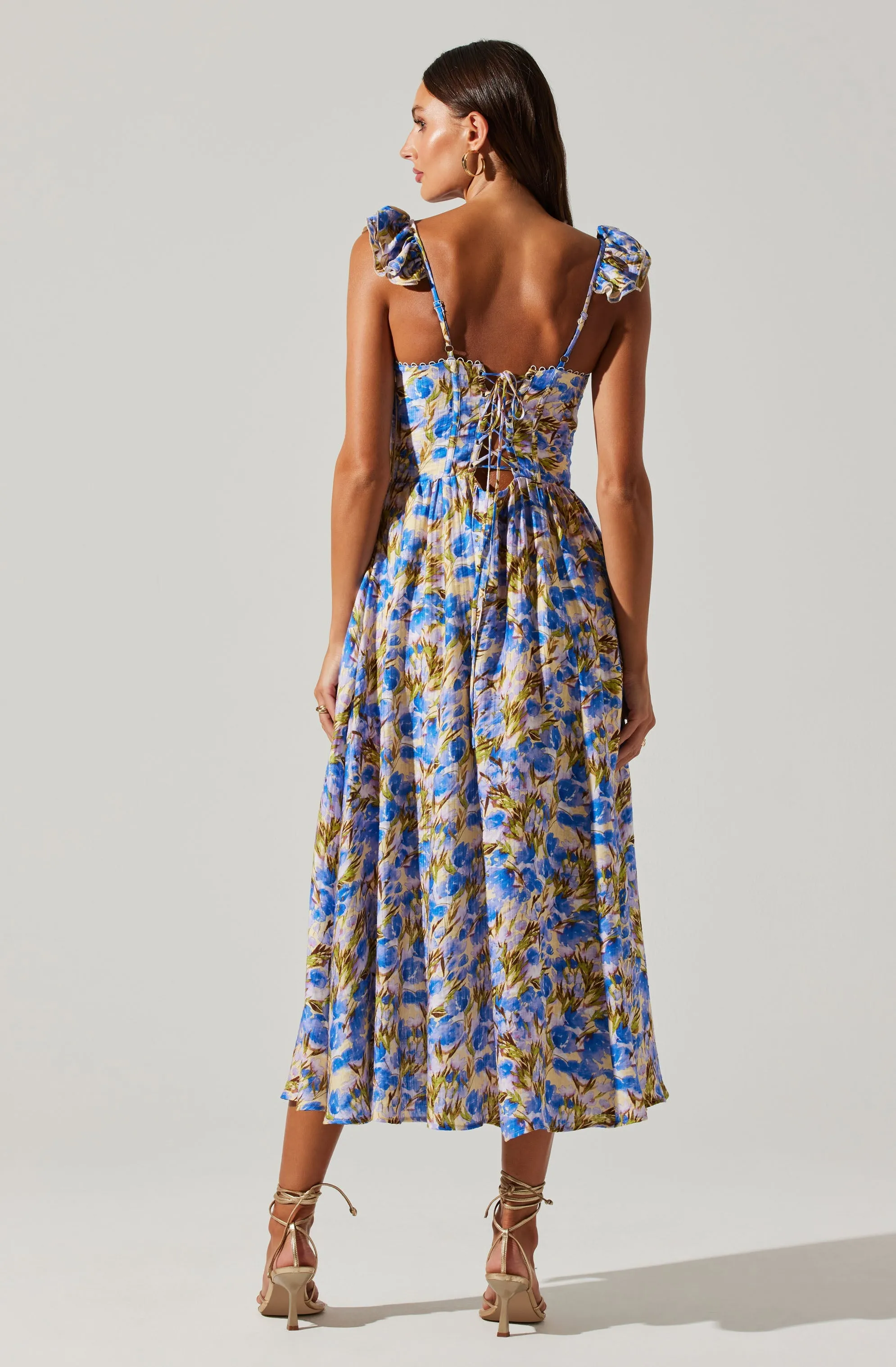 Wedelia Floral Midi Dress 4/30 sold by Astr product image thumbnail 5