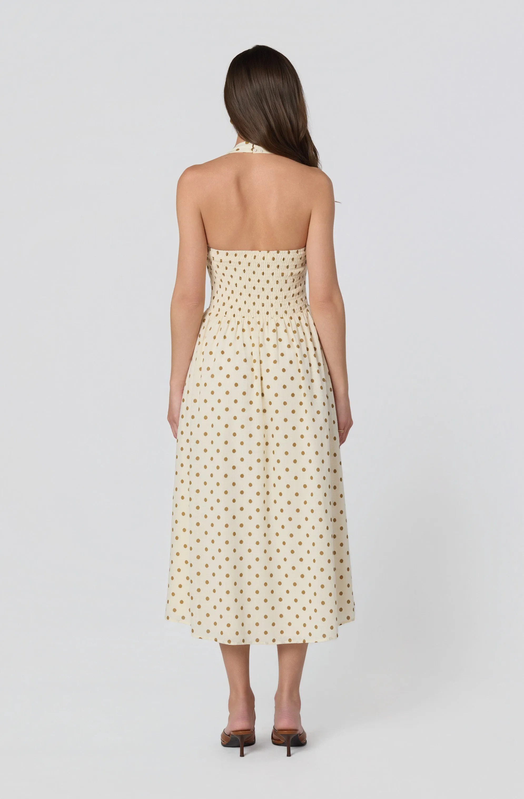 Marianna Halter Midi Dress sold by Astr product image thumbnail 3