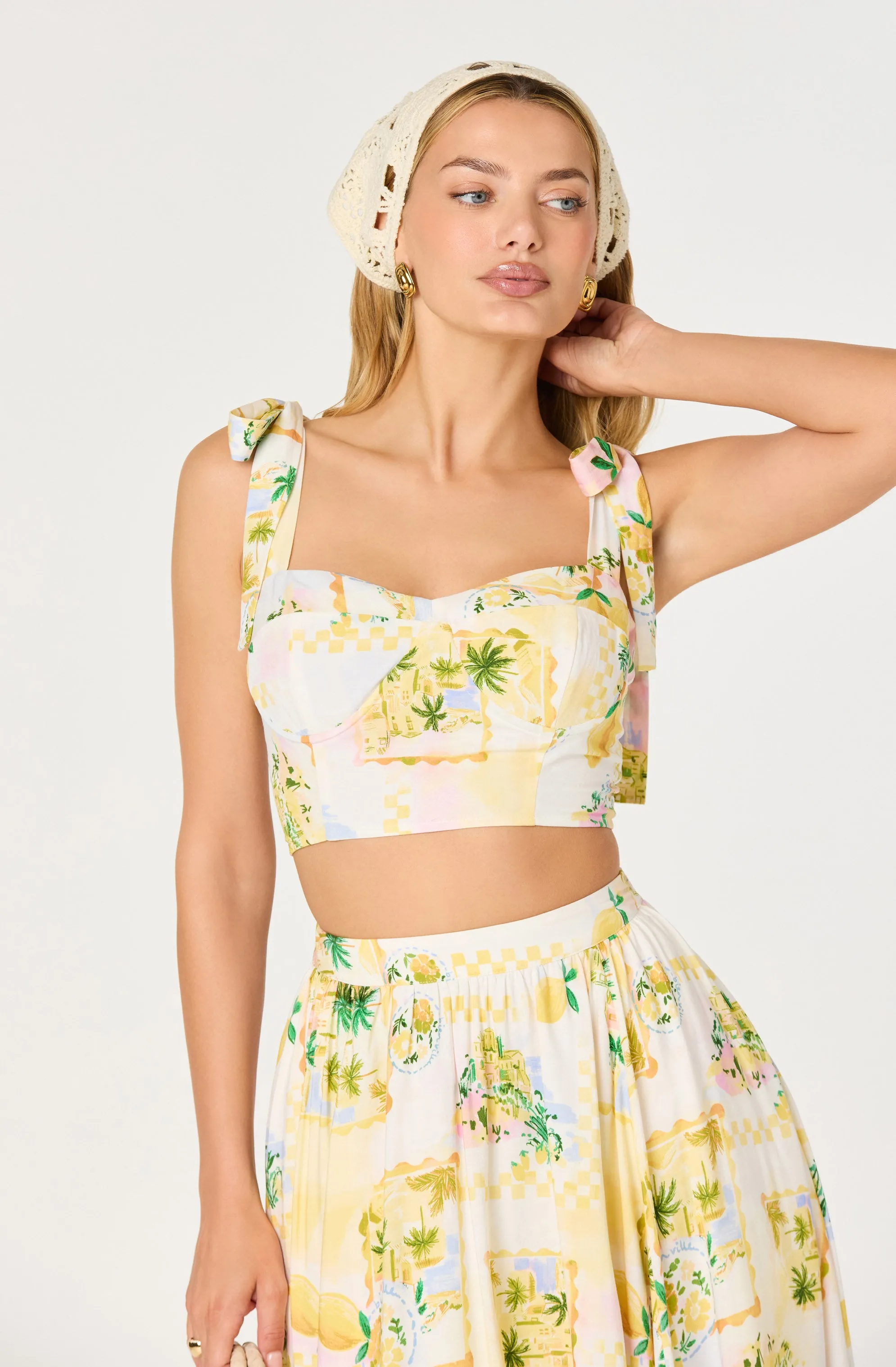 Kaleigh Tie-Strap Bustier Top sold by Astr product image thumbnail 5