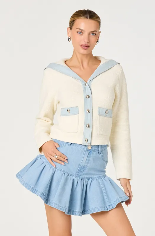 Briley cardigan sold by Astr