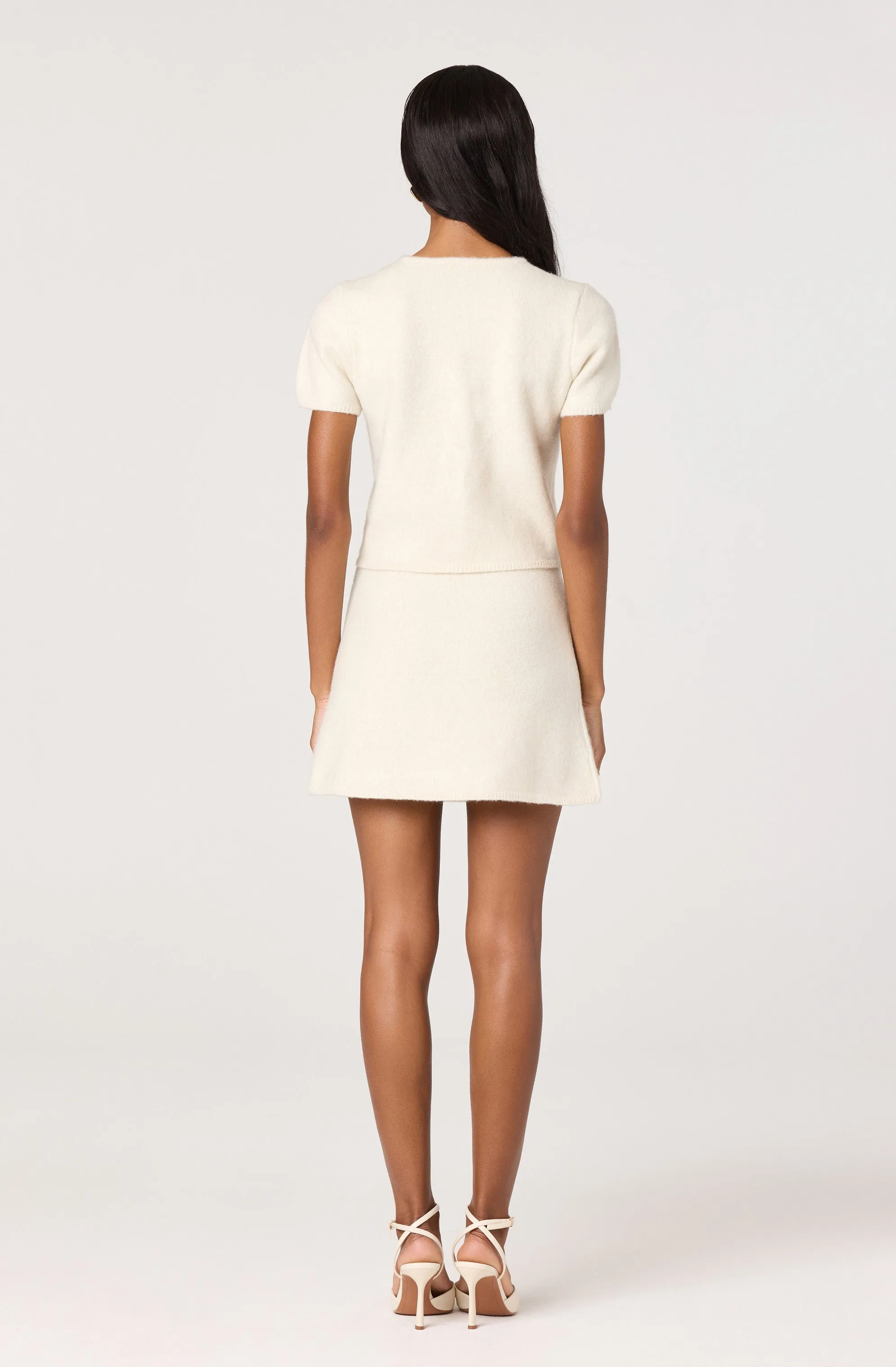 Jailyn Short Sleeve Cardigan sold by Astr product image thumbnail 4