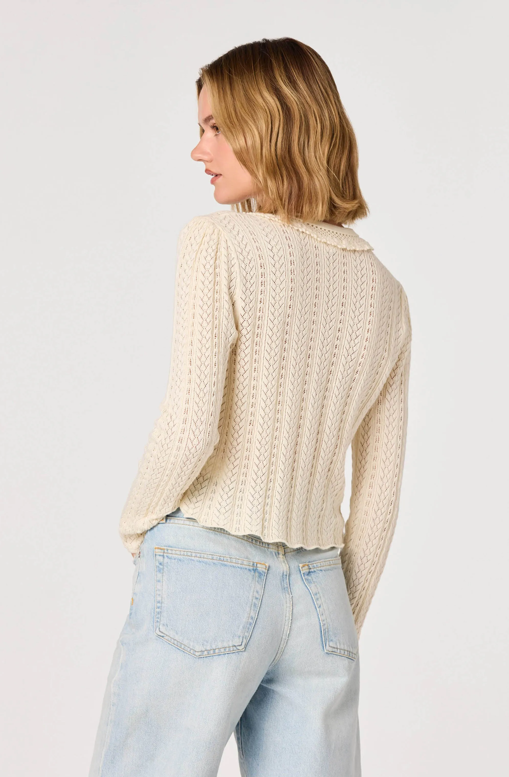 Fannie cardigan sold by Astr product image thumbnail 4