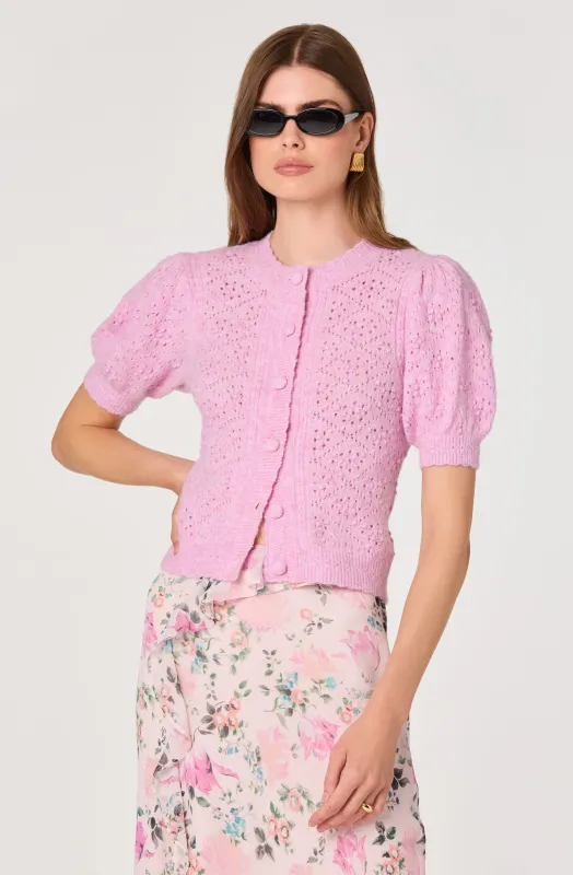 Kaydence cardigan sold by Astr