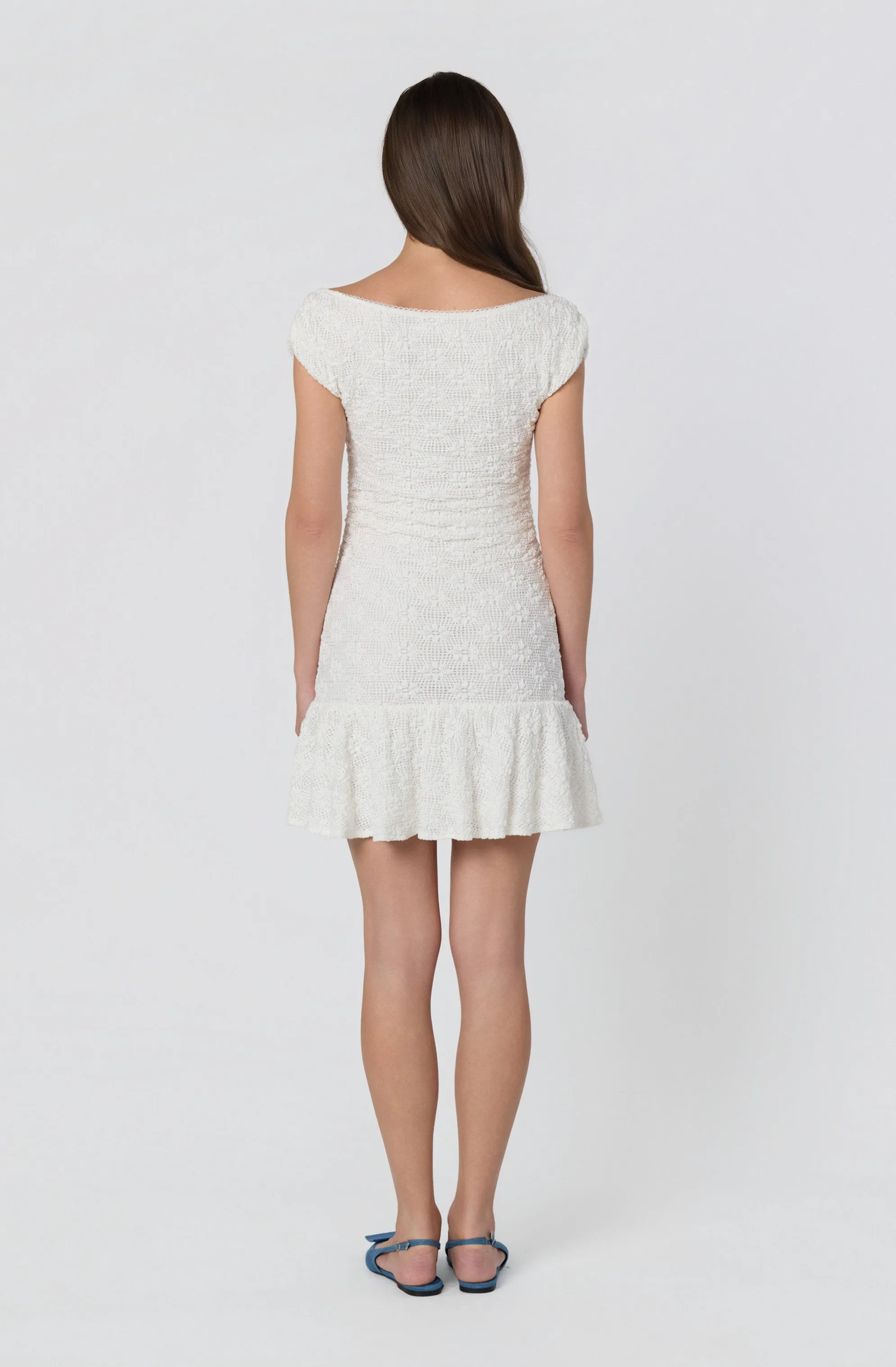 Jolene Lattice Knit Mini Dress sold by Astr product image thumbnail 3