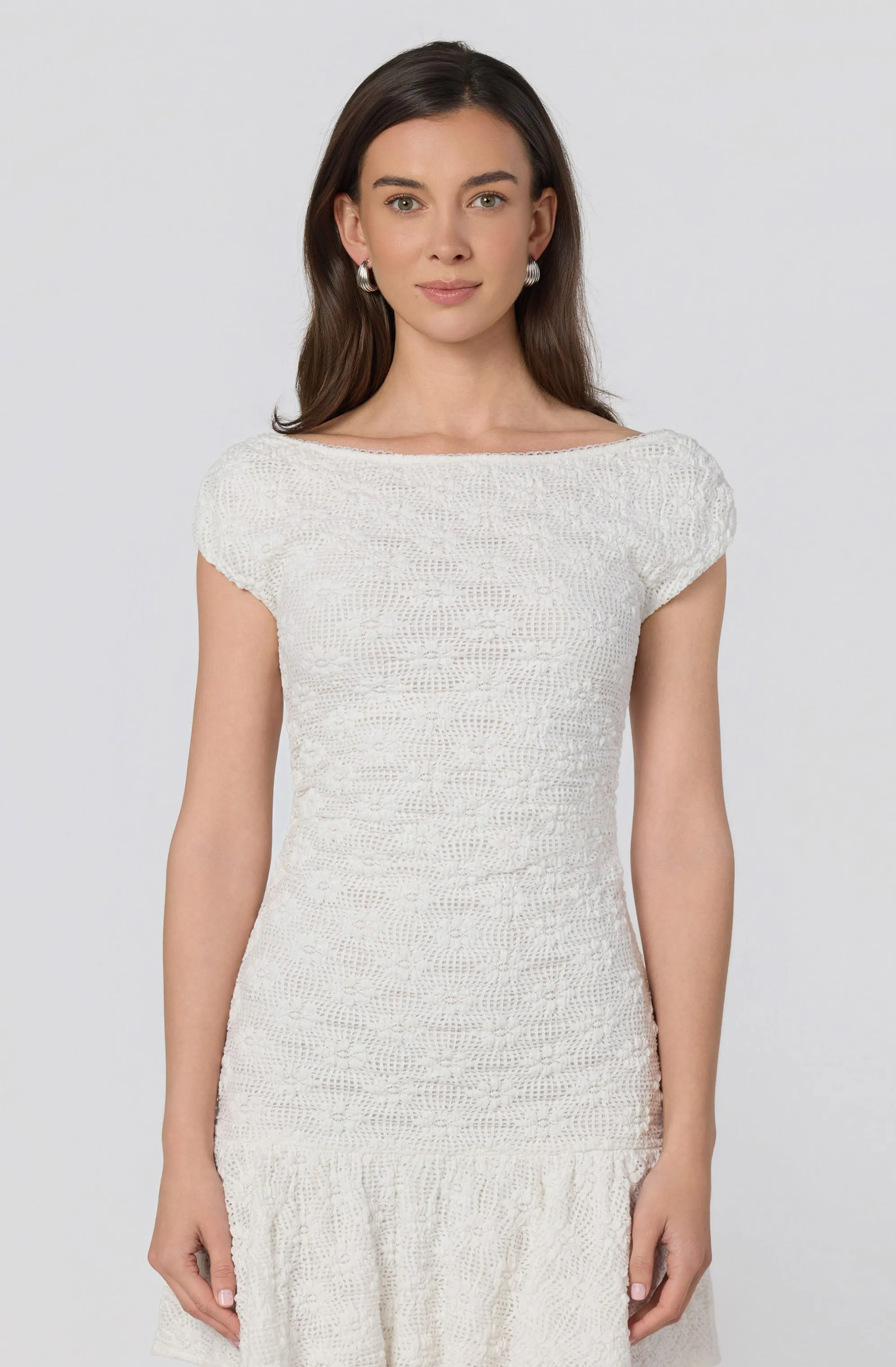 Jolene Lattice Knit Mini Dress sold by Astr product image thumbnail 4