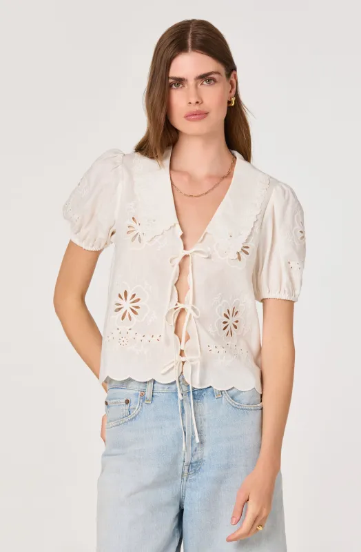 Eider top sold by Astr