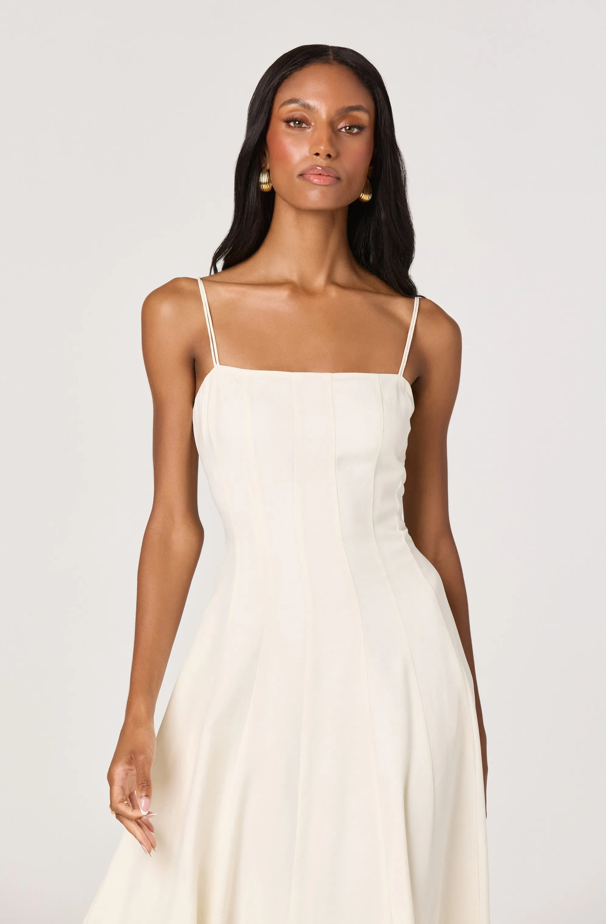 Trisha Square Neck Midi Dress sold by Astr product image thumbnail 2