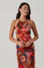 Talitha Floral Halter Maxi Dress sold by Astr