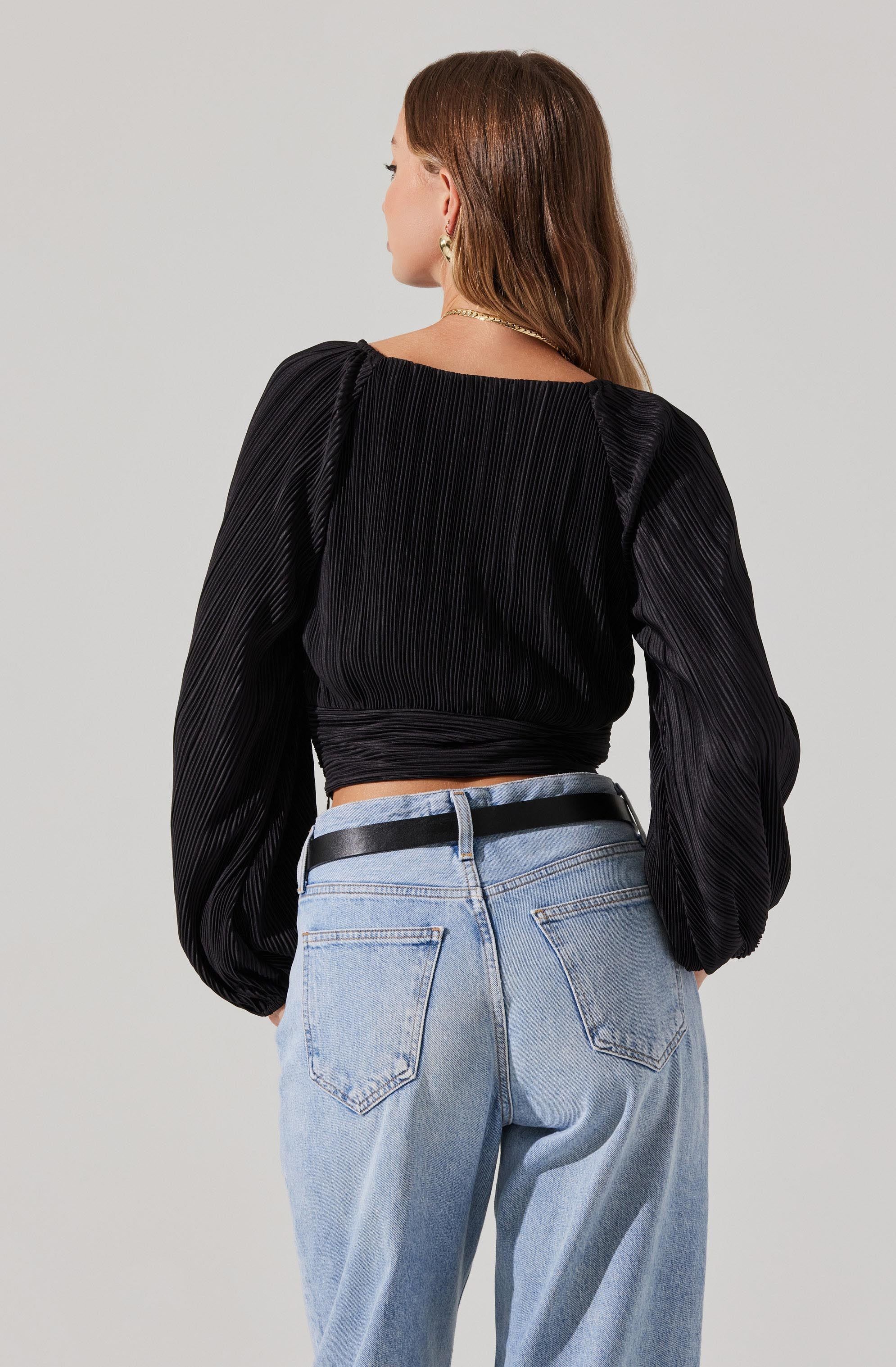 Ls twist plisse top sold by Astr product image thumbnail 6