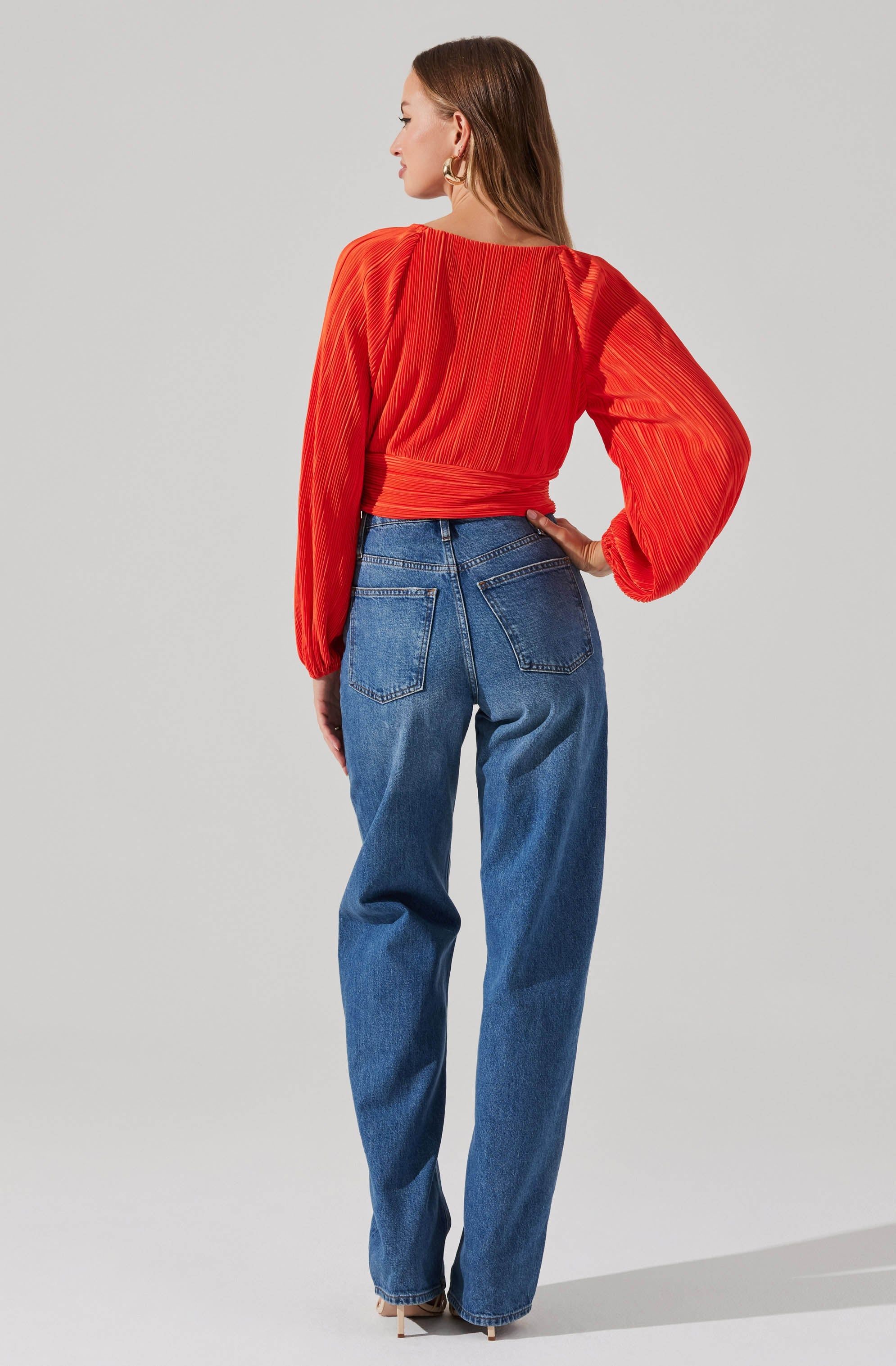 Ls twist plisse top sold by Astr product image thumbnail 17