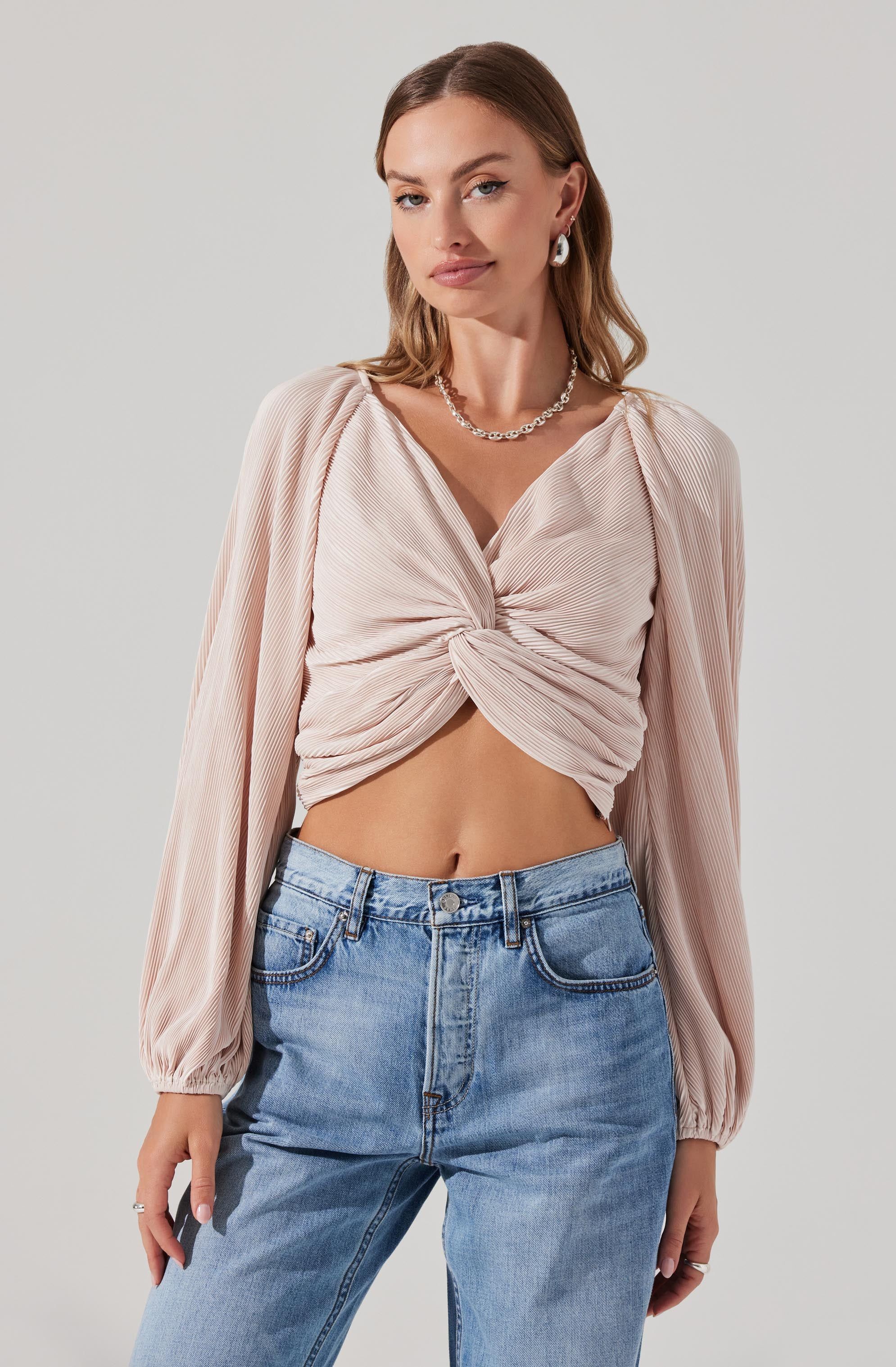Ls twist plisse top sold by Astr product image thumbnail 7