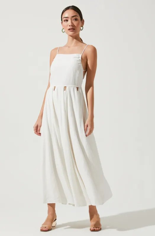 Panthea Cutout Maxi Dress sold by Astr