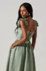 Wedelia Bustier Midi Dress sold by Astr